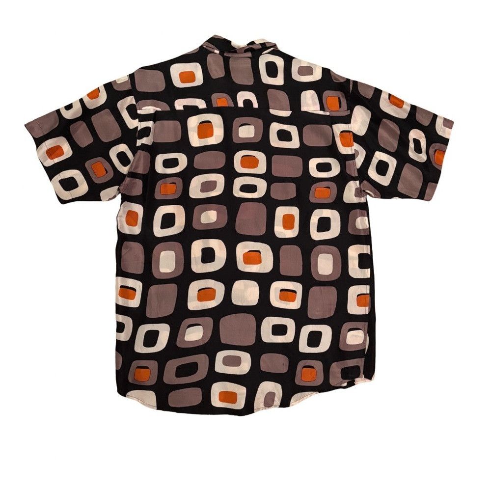 Vintage Silk Uomo Geometric Patterned Men's Shirt Size US S / EU 44-46 / 1 - 3 Thumbnail