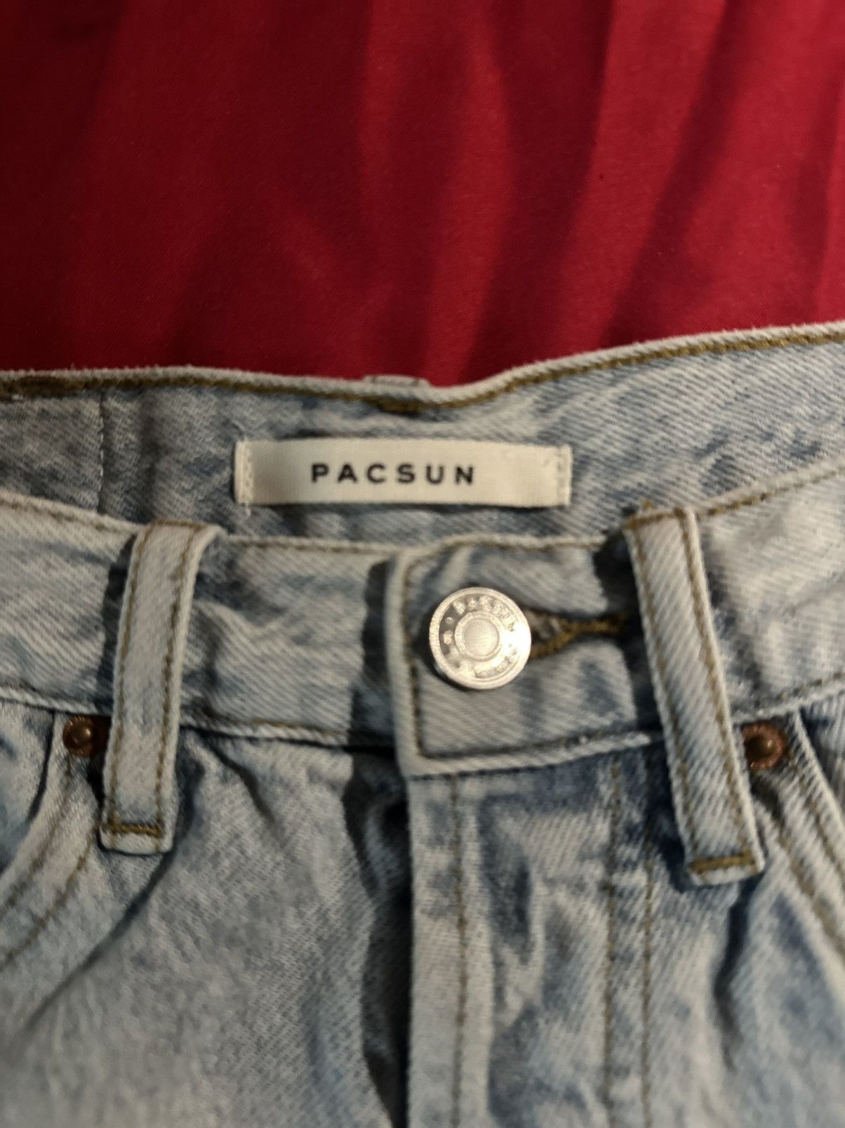 Pacsun pacsun light denim shorts Size 26" / US 2 / IT 38 - 2 Thumbnail