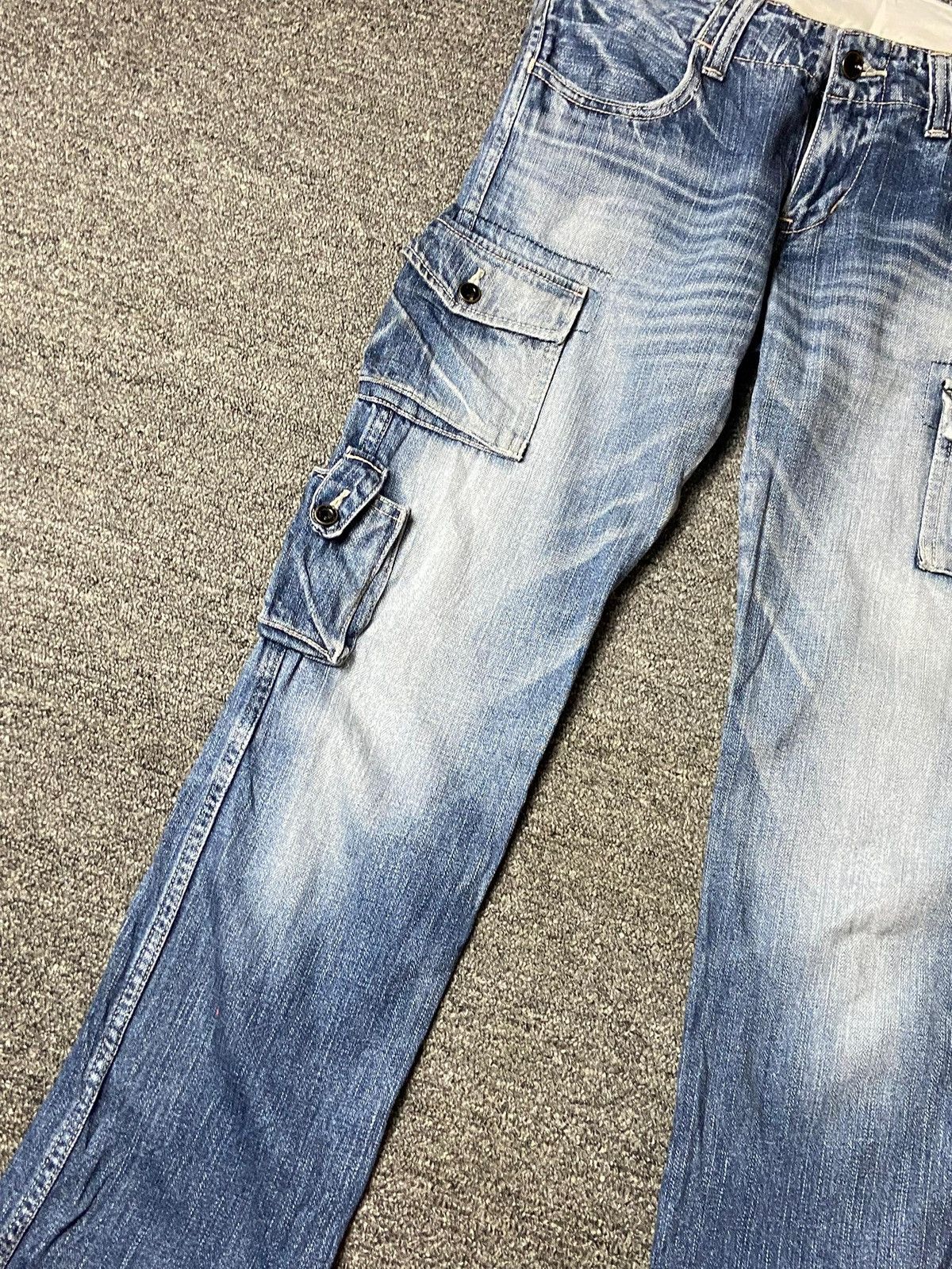 Johnbull Johnbull Kojima Japan Cargo Jeans (143) Size US 29 - 7 Thumbnail