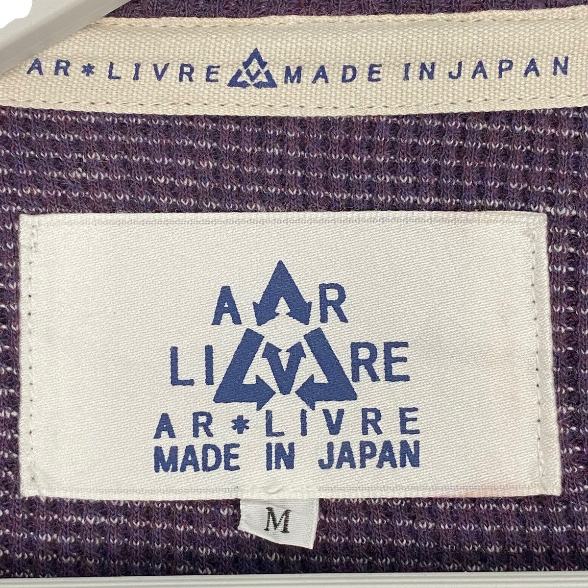 Vintage Vintage AR LIVRE Japan Cardigan Button Down Purple Size M Size US M / EU 48-50 / 2 - 5 Thumbnail