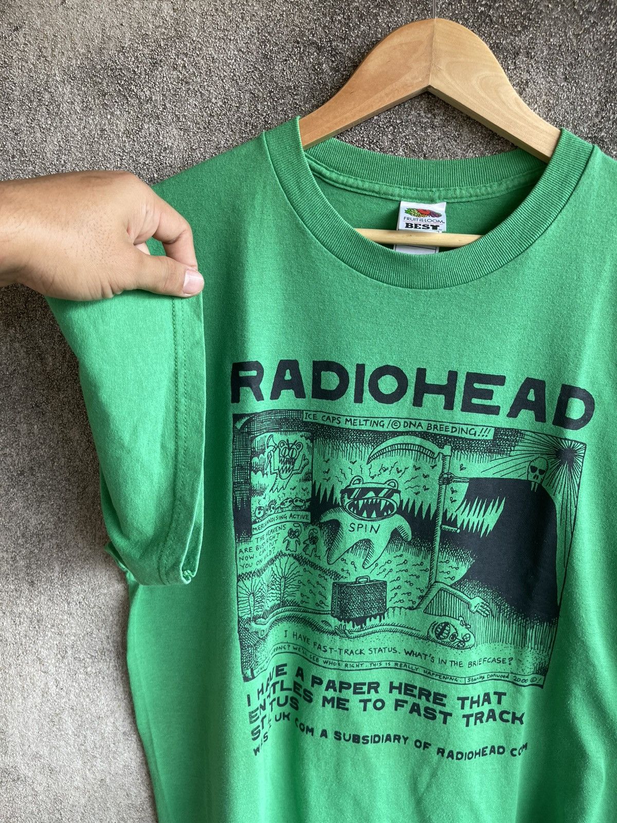 Band Tees Vintage’00s🔥Radio Head🔥Kid A and Amnesiac Album Art Tee Size US L / EU 52-54 / 3 - 5 Thumbnail