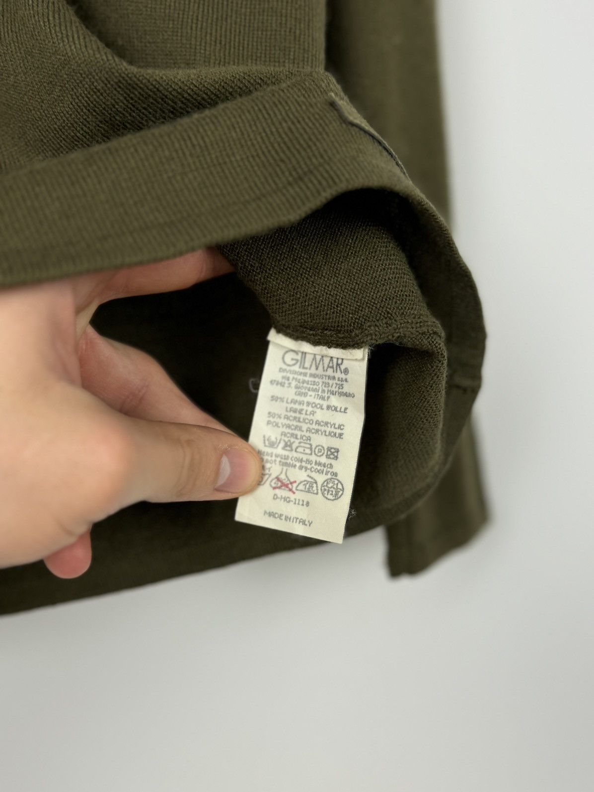 Iceberg Iceberg Jeans Wool Green Cardigan Size S / US 4 / IT 40 - 13 Thumbnail