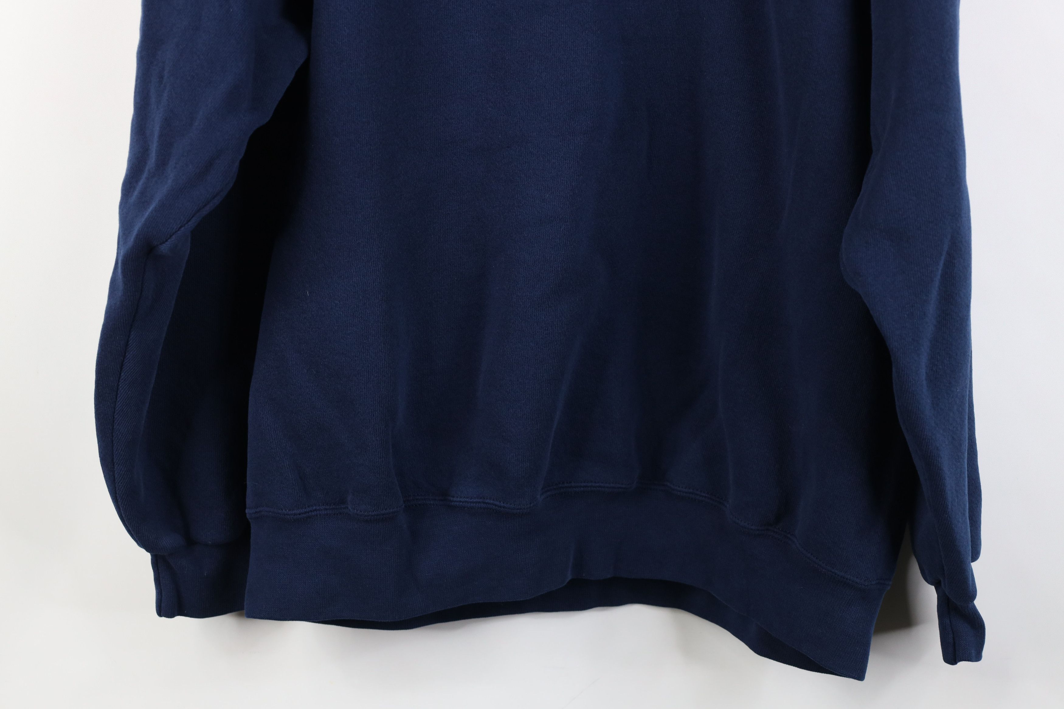 Vintage Vintage 90s University of North Carolina Sweatshirt Blue USA Size US L / EU 52-54 / 3 - 11 Thumbnail