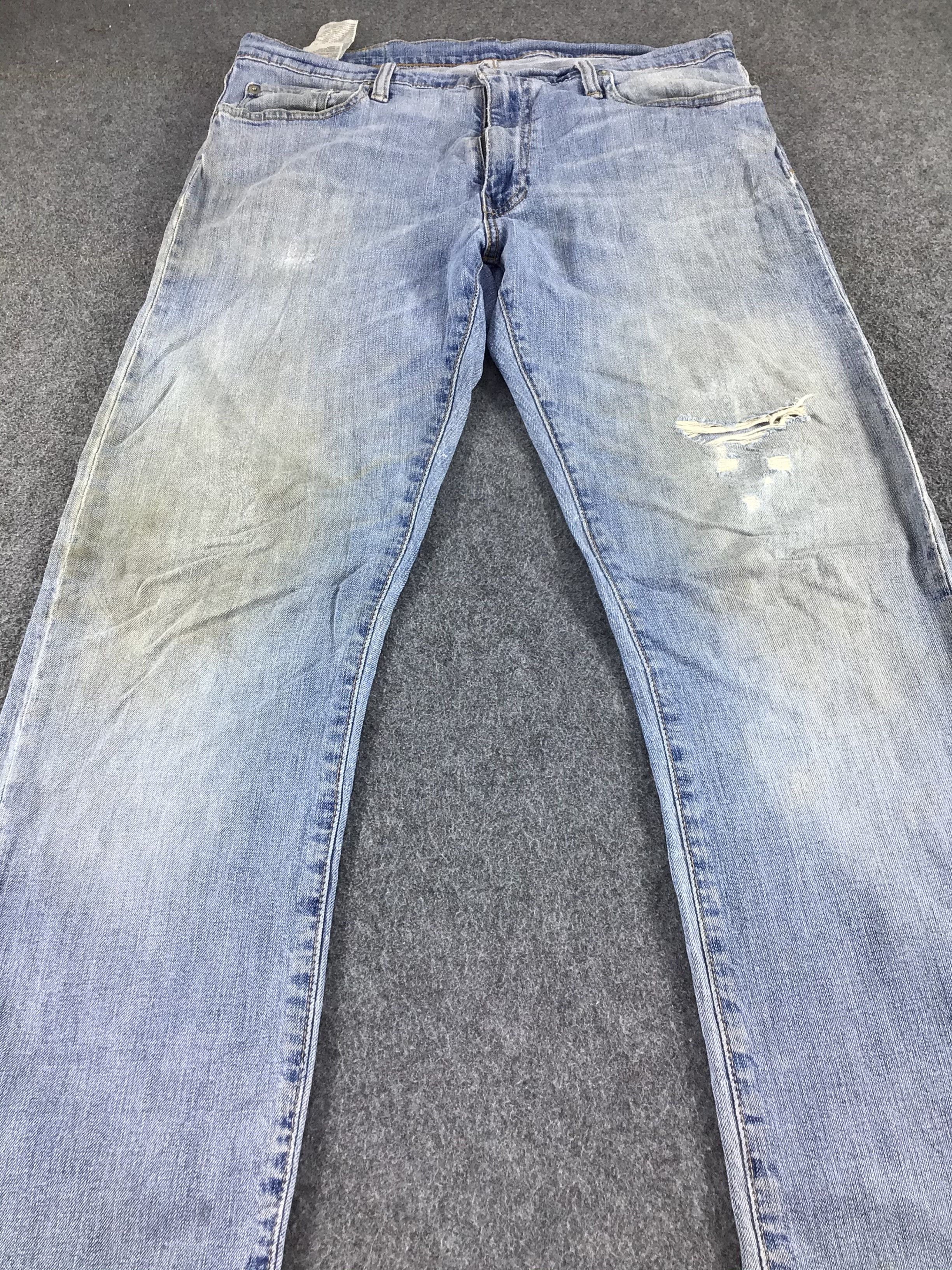 Levi's Vintage Light Wash Levis 514 Jeans-J468 Size US 35 - 3 Thumbnail