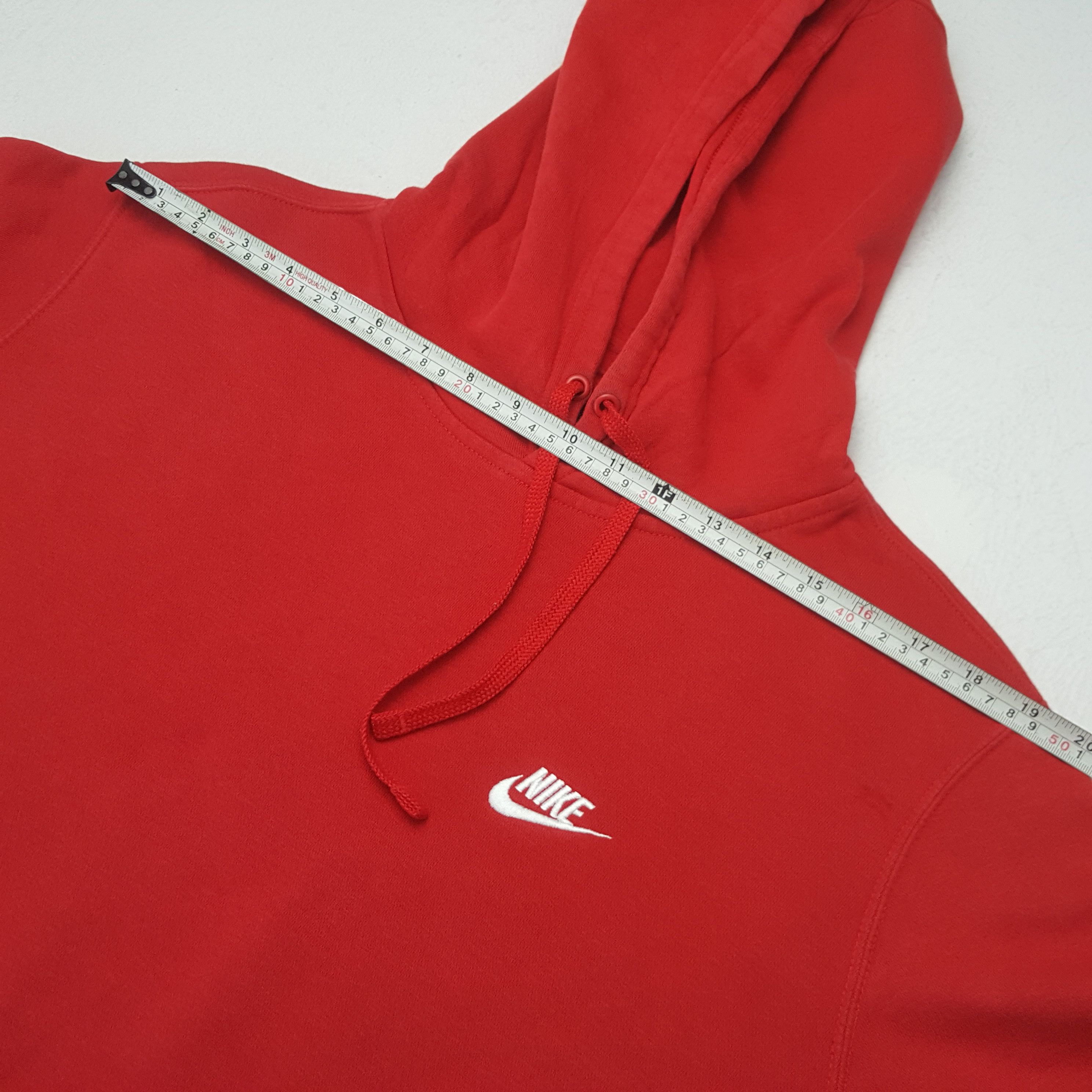 Nike × Vintage Vintage Nike Swoosh Small Design Sportwear Hoodies Size US L / EU 52-54 / 3 - 5 Thumbnail