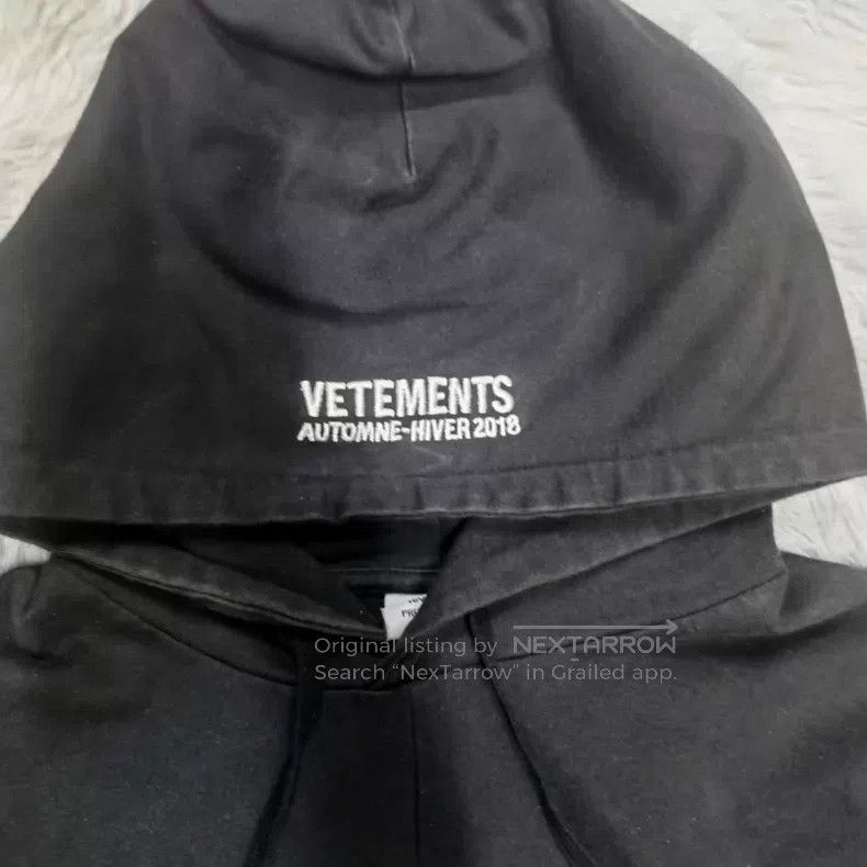 Vetements VETEMENTS Antwerp Patchwork Short Sleeve Half Sleeve Hoodi Size US XS / EU 42 / 0 - 2 Thumbnail