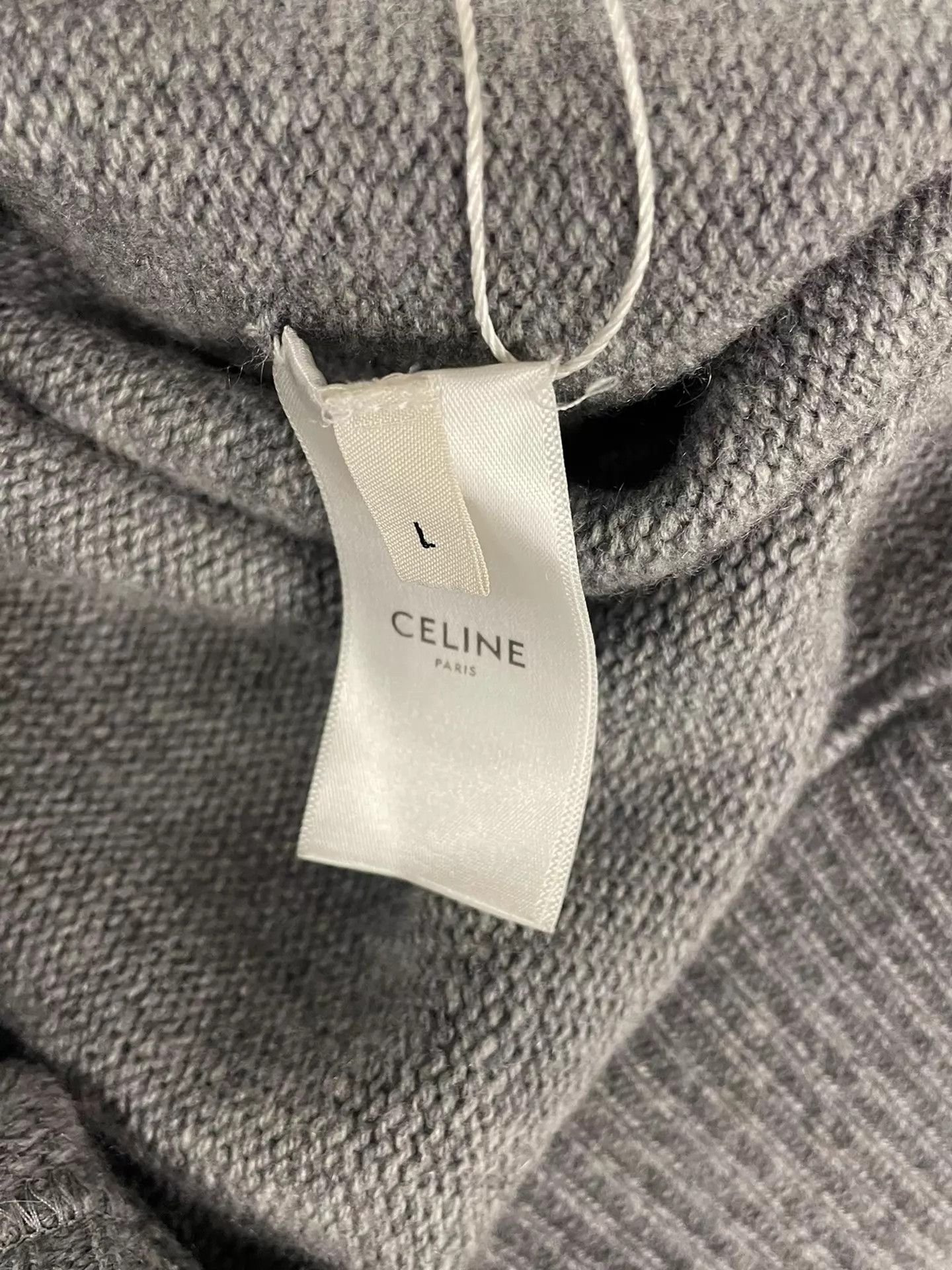 Celine Celine knit hoodie excellent condition Size US L / EU 52-54 / 3 - 4 Thumbnail