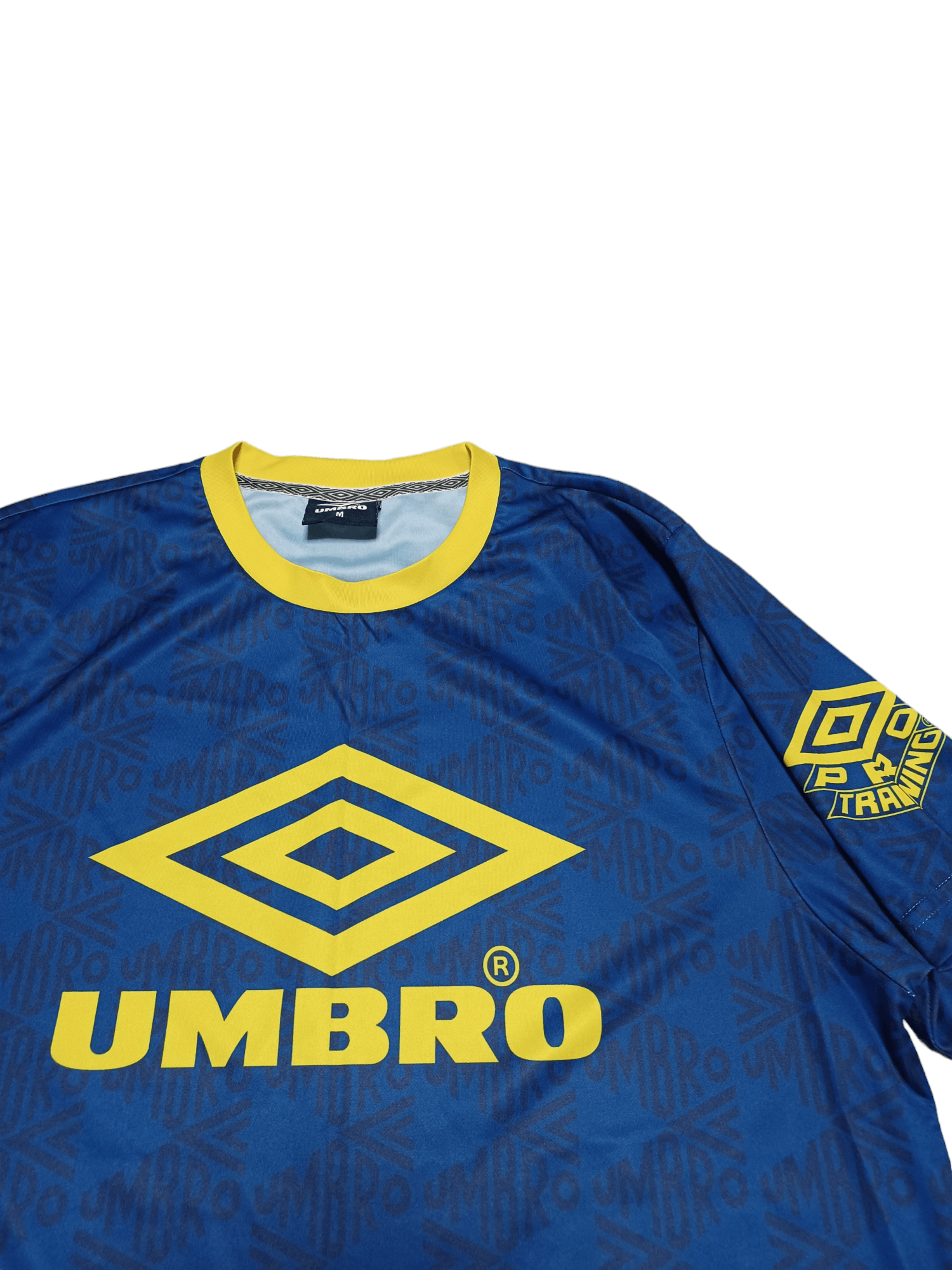 Umbro UMBRO PRO TRAINING VINTAGE 90S BIGLOGO SOCCER JERSEY Size US M / EU 48-50 / 2 - 2 Thumbnail