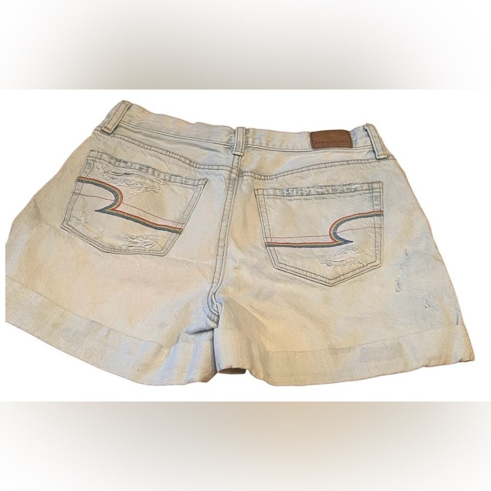 American Eagle Outfitters American Eagle distressed shorts, size small Size 27" / US 4 / IT 40 - 2 Thumbnail