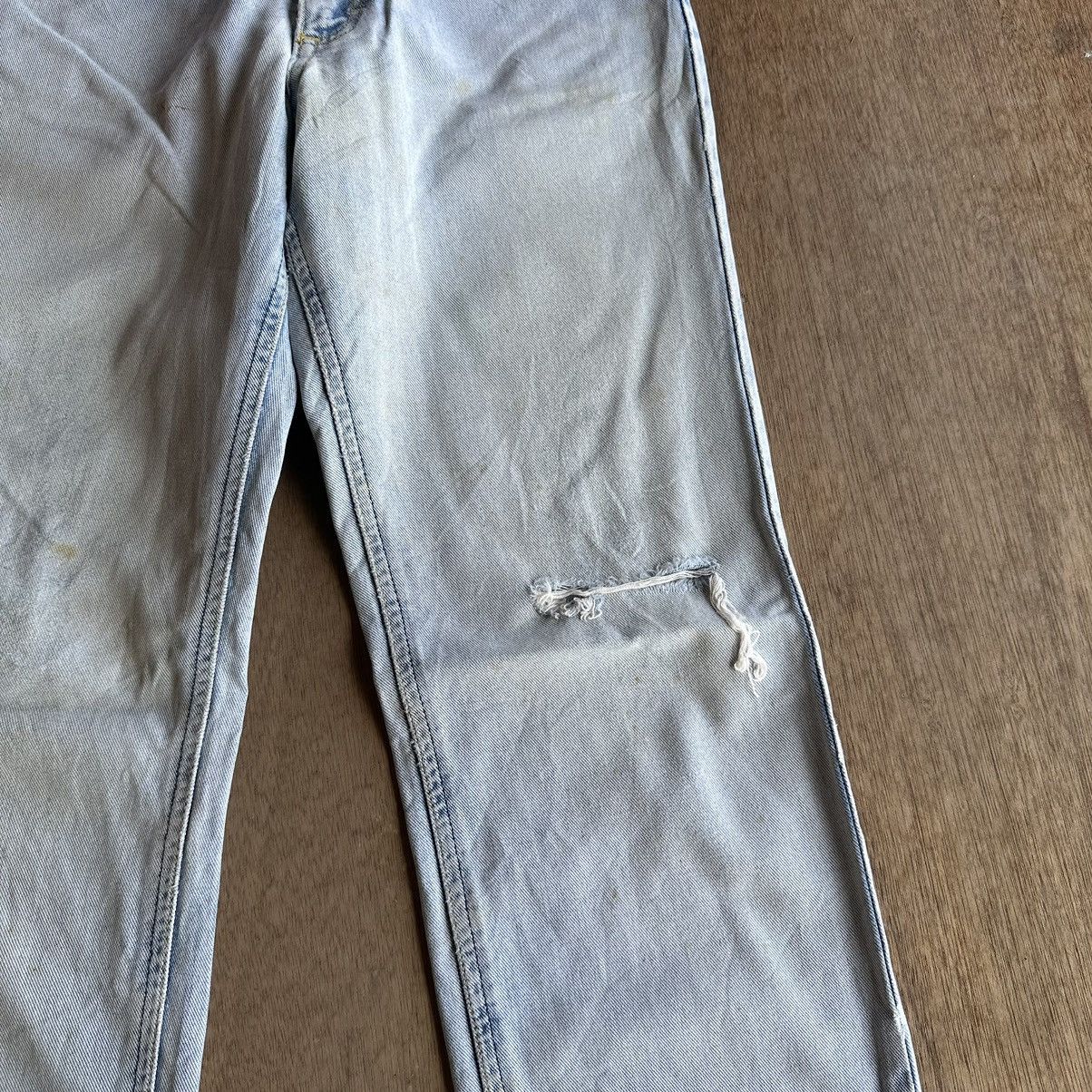 Lee VINTAGE LEE RIDERS JEANS LIGHTWASH DISTRESSED DENIM PANTS Size US 28 / EU 44 - 5 Thumbnail