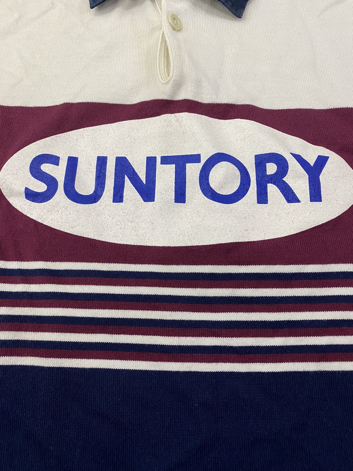 Canterbury of New Zealand × Vintage Rare vtg 90s Canterbury Suntory Sungoliath rugby jersey Size US L / EU 52-54 / 3 - 5 Thumbnail