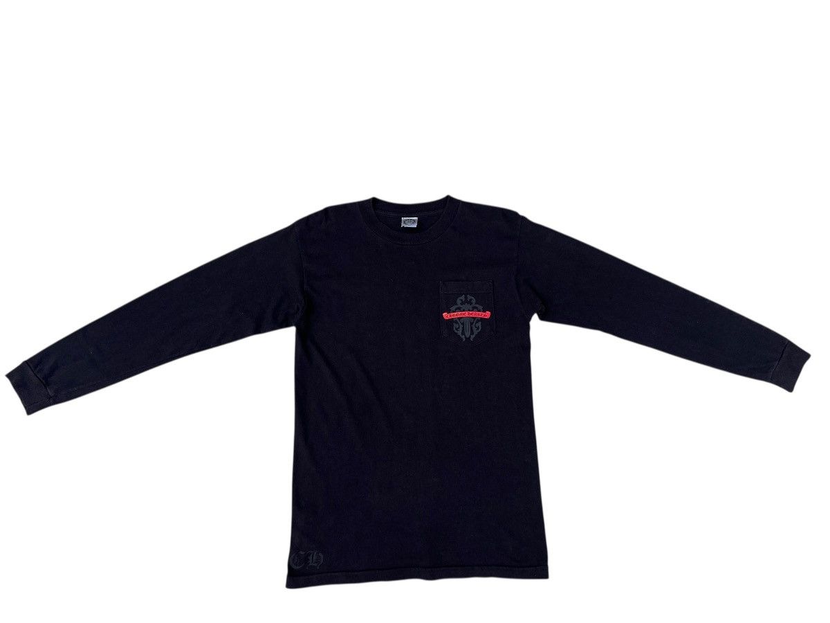 Chrome Hearts Vintage Chrome Hearts Dagger Long Sleeves t shirt Size US M / EU 48-50 / 2 - 8 Thumbnail