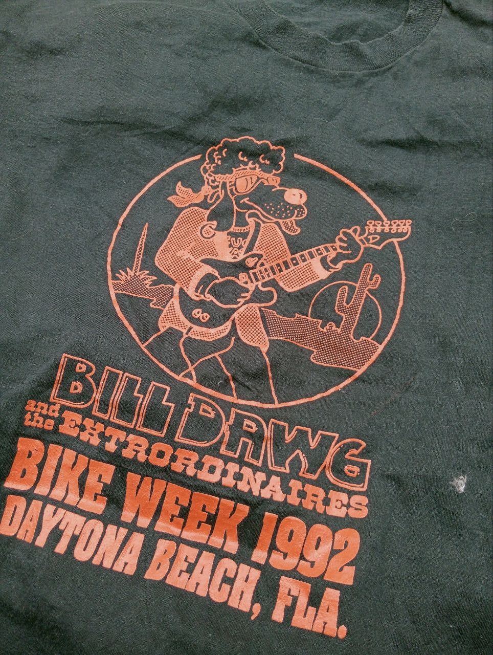 Band Tees VINTAGE BILL DAWG BIKE WEEK 1992 T-SHIRT - SIZE XL Size US XL / EU 56 / 4 - 4 Thumbnail