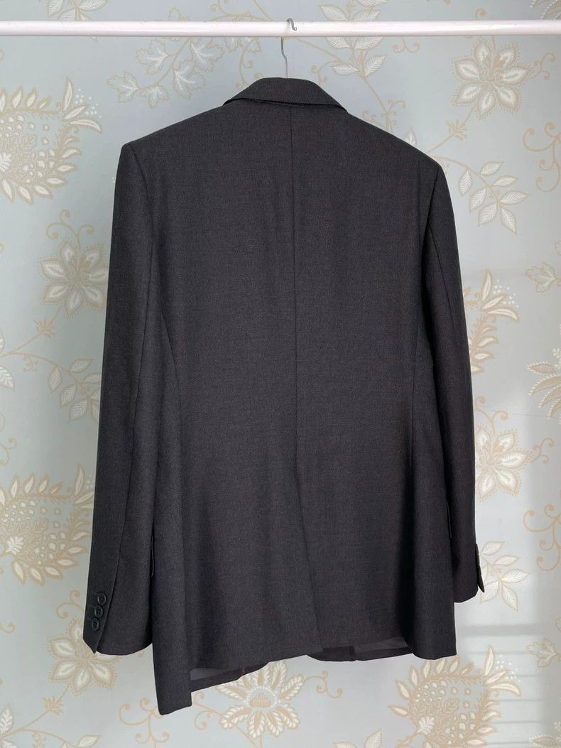 Yohji Yamamoto Yohji Yamamoto size m Gray blazer 2504-Nextarrow Size 36R - 1 Thumbnail