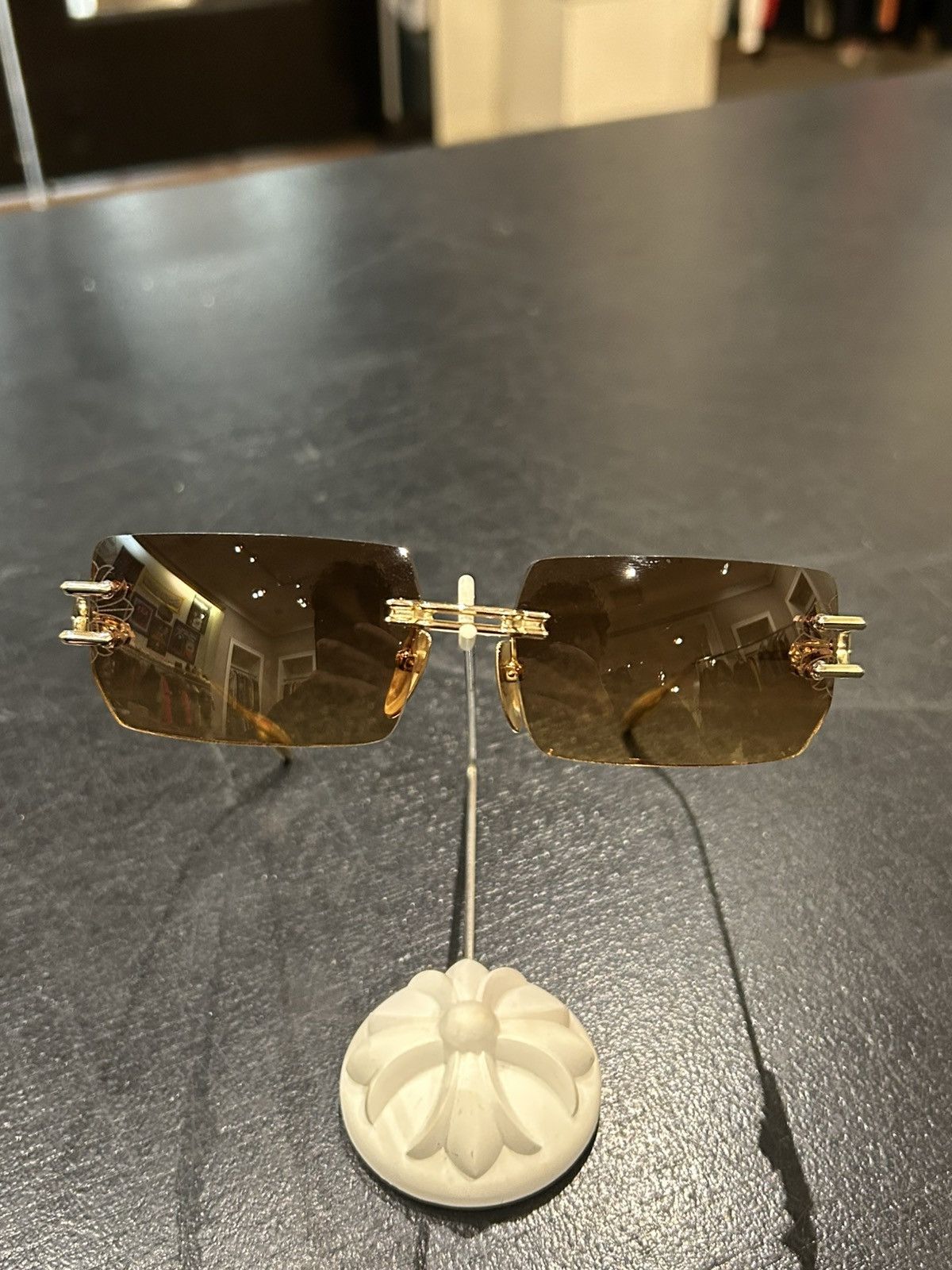 Chrome Hearts Chrome Hearts ‘Lordie’ Sunglasses Size ONE SIZE - 3 Thumbnail