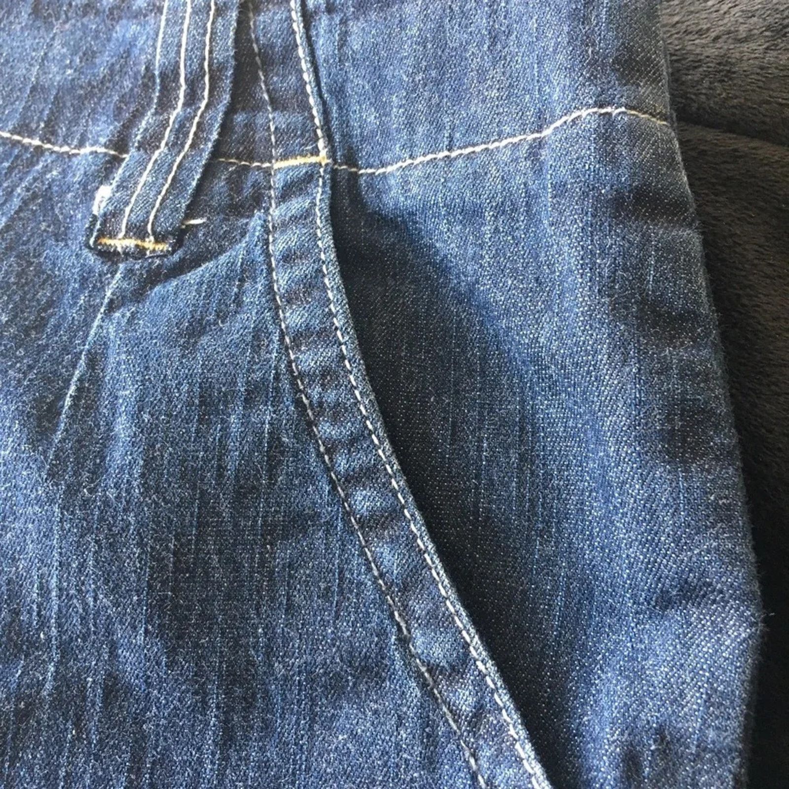 The Unbranded Brand INC Capri jeans, size tag missing, possibly XL Size 38" / US 16 / IT 52 - 5 Thumbnail
