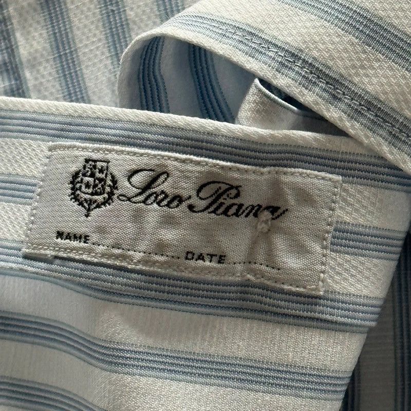 Loro Piana Loro Piana Shirt Striped Italy Highend Luxury Size US M / EU 48-50 / 2 - 8 Thumbnail