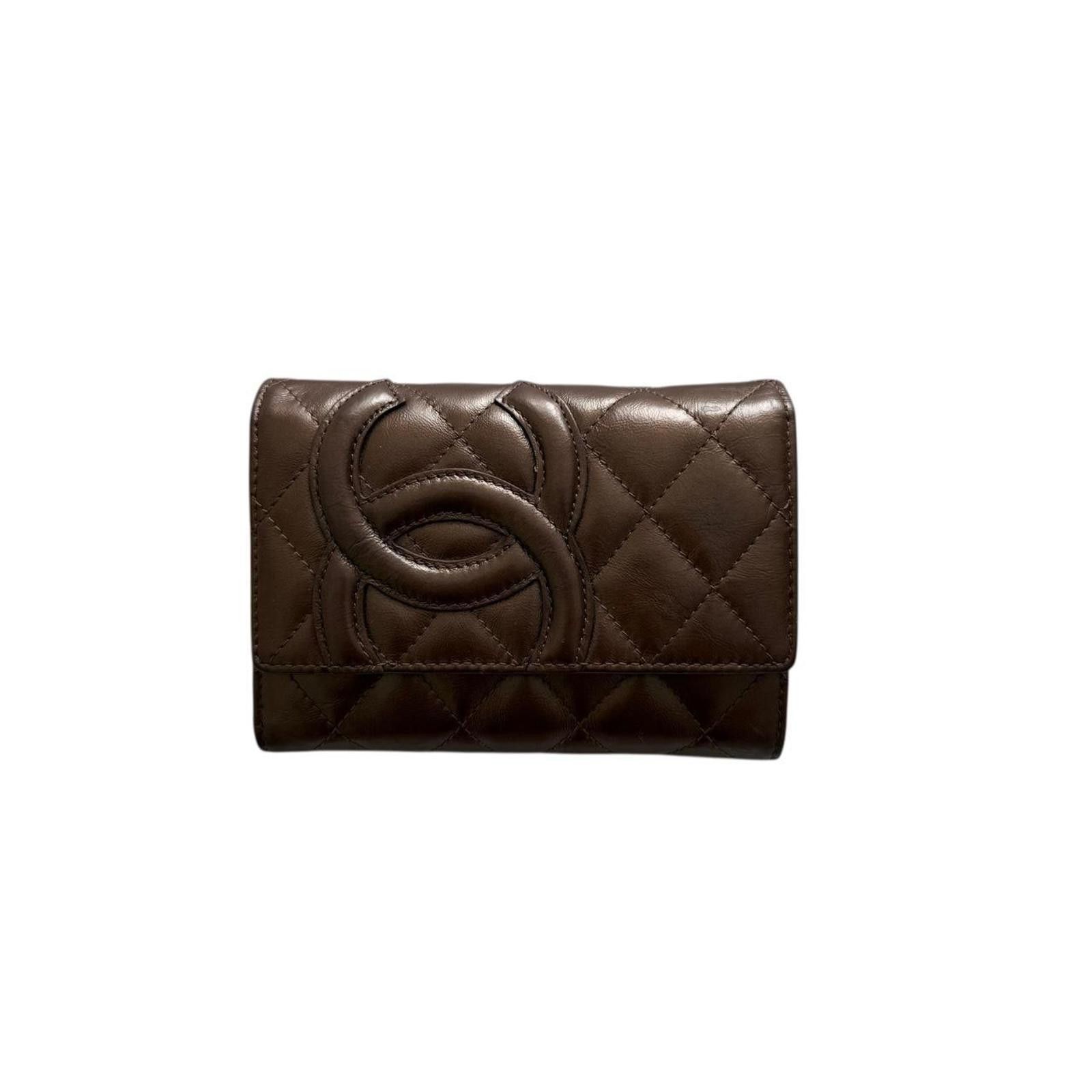 Chanel chanel 2000s brown wallet Size ONE SIZE - 1 Thumbnail