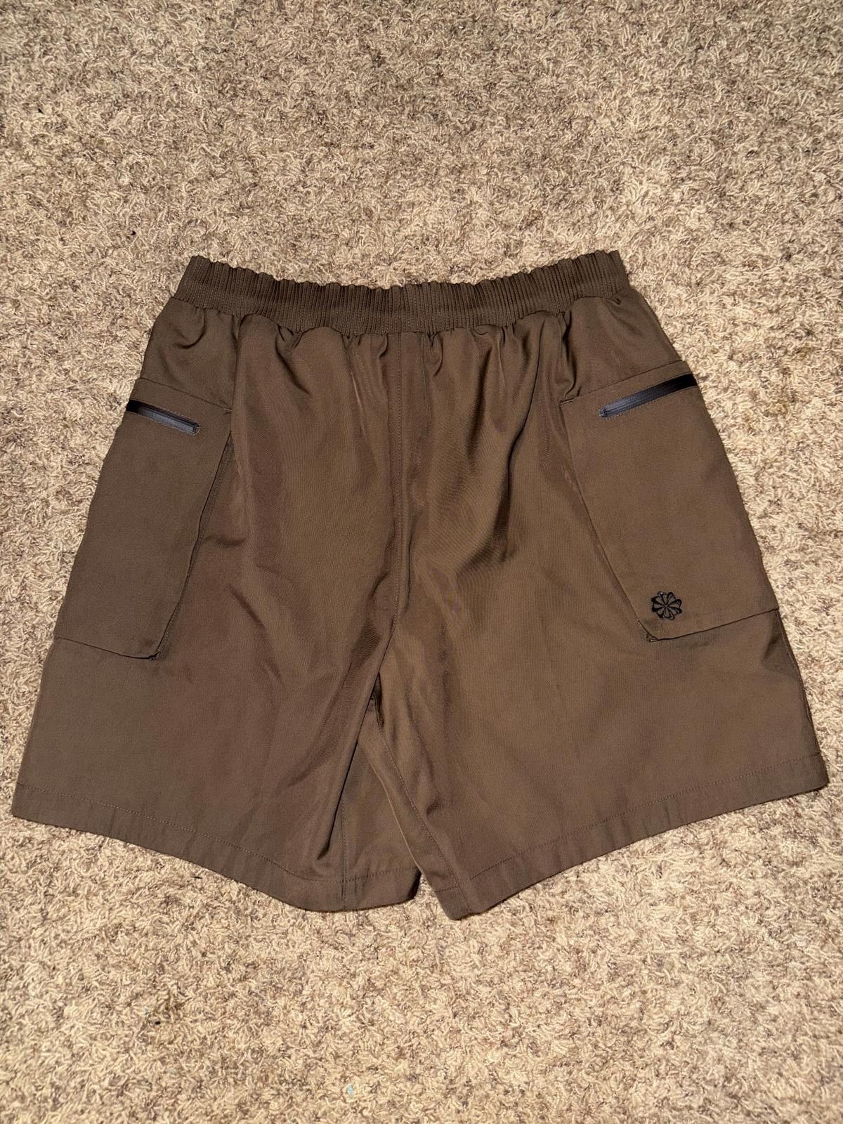 Nike Nike Sportswear Tech Pack Brown Woven Utility Shorts Smaple Size US 32 / EU 48 - 6 Thumbnail