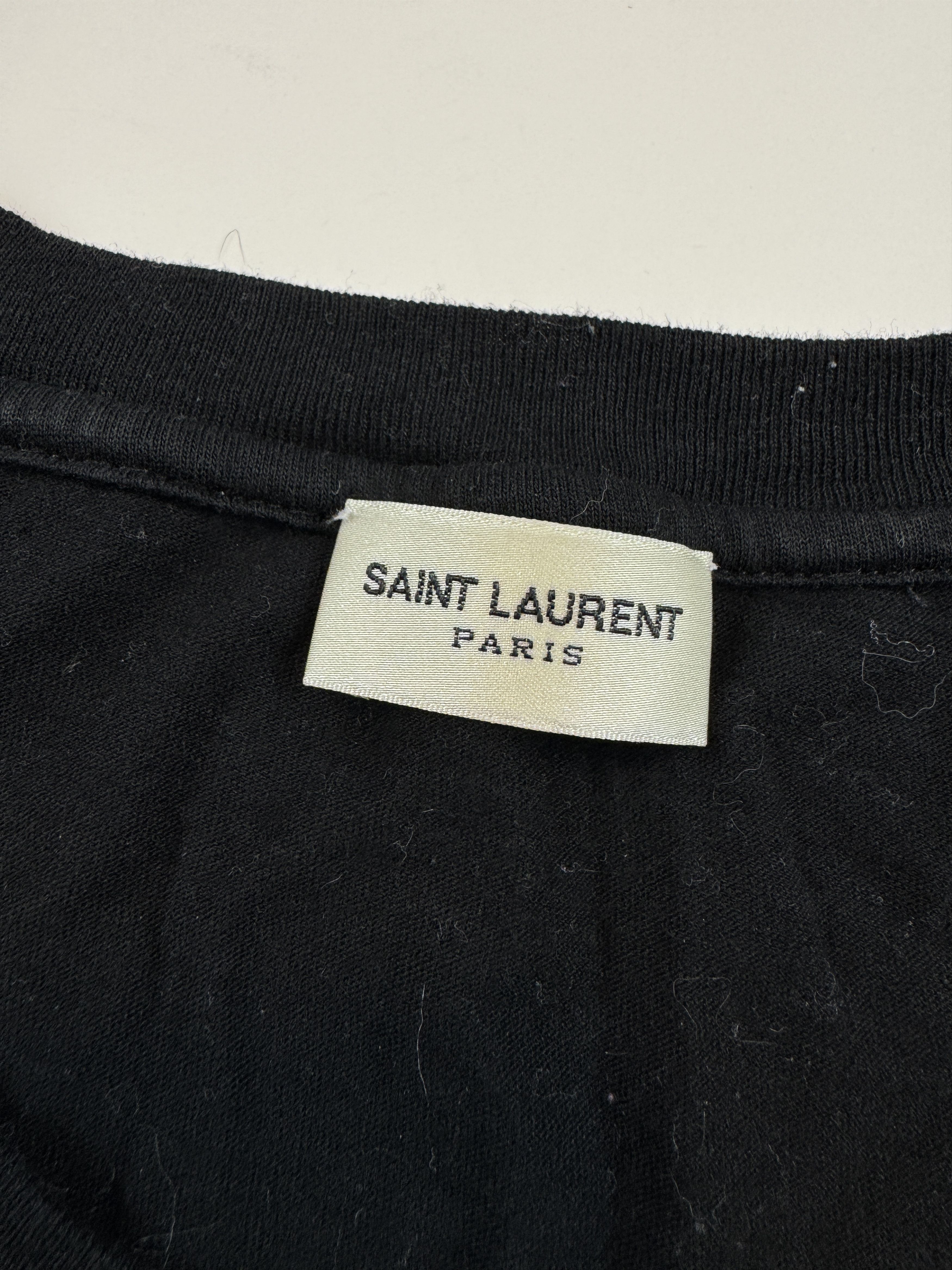Saint Laurent Paris Saint Laurent Playing Cards Tee Size US L / EU 52-54 / 3 - 5 Thumbnail