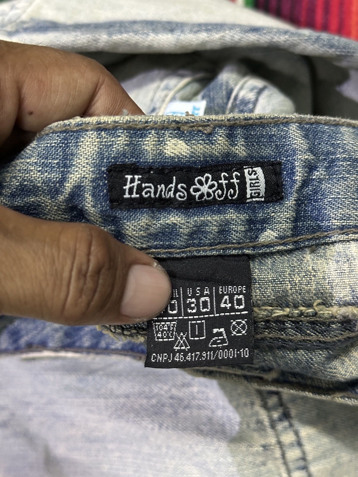 Kapital 💥Flaree💥Bootcut Flare Hands Off If6was9 Style crazy design . Size US 30 / EU 46 - 8 Thumbnail
