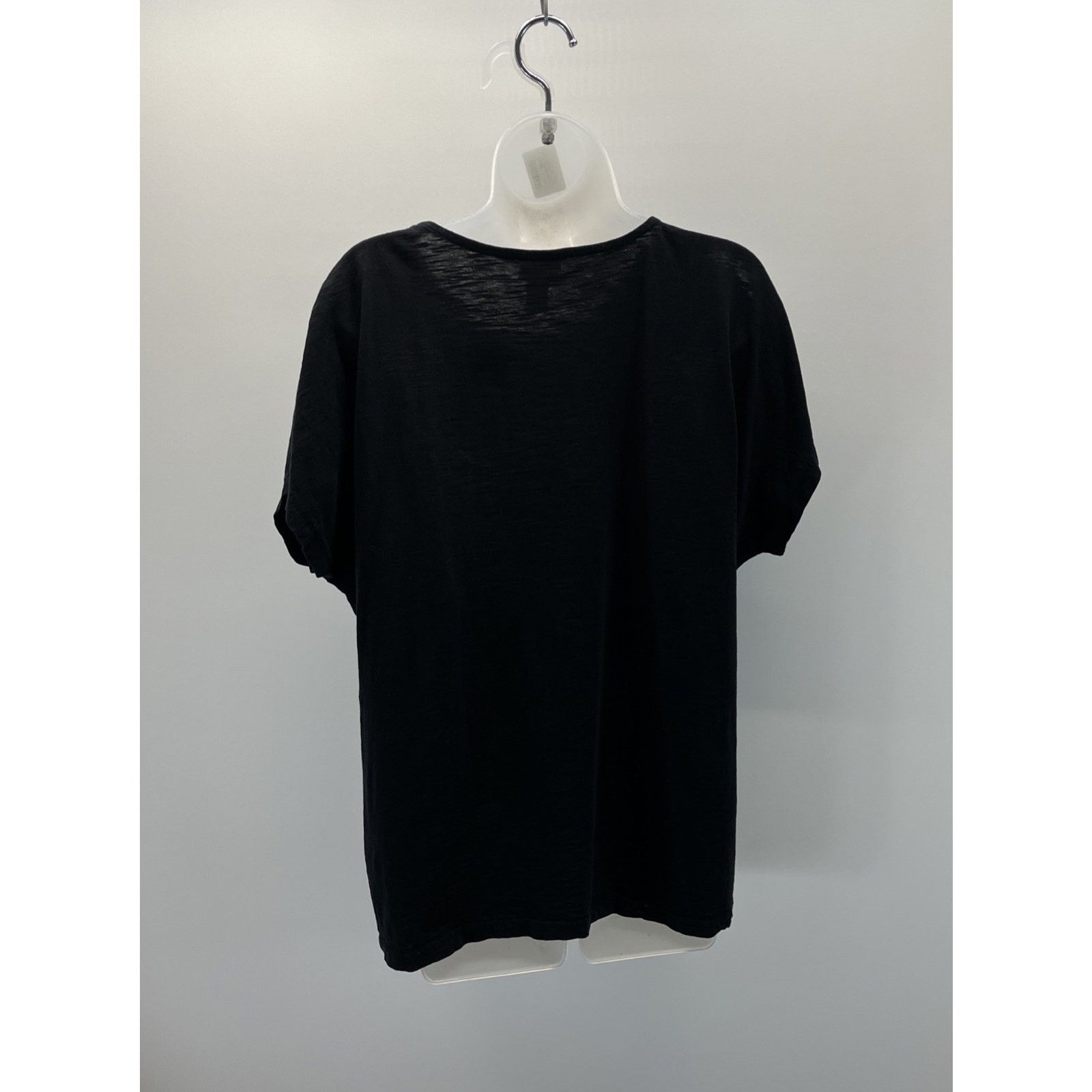 Chicos Chico's Black Scoop Neck Knit Top Size 2 Large Size L / US 10 / IT 46 - 4 Thumbnail