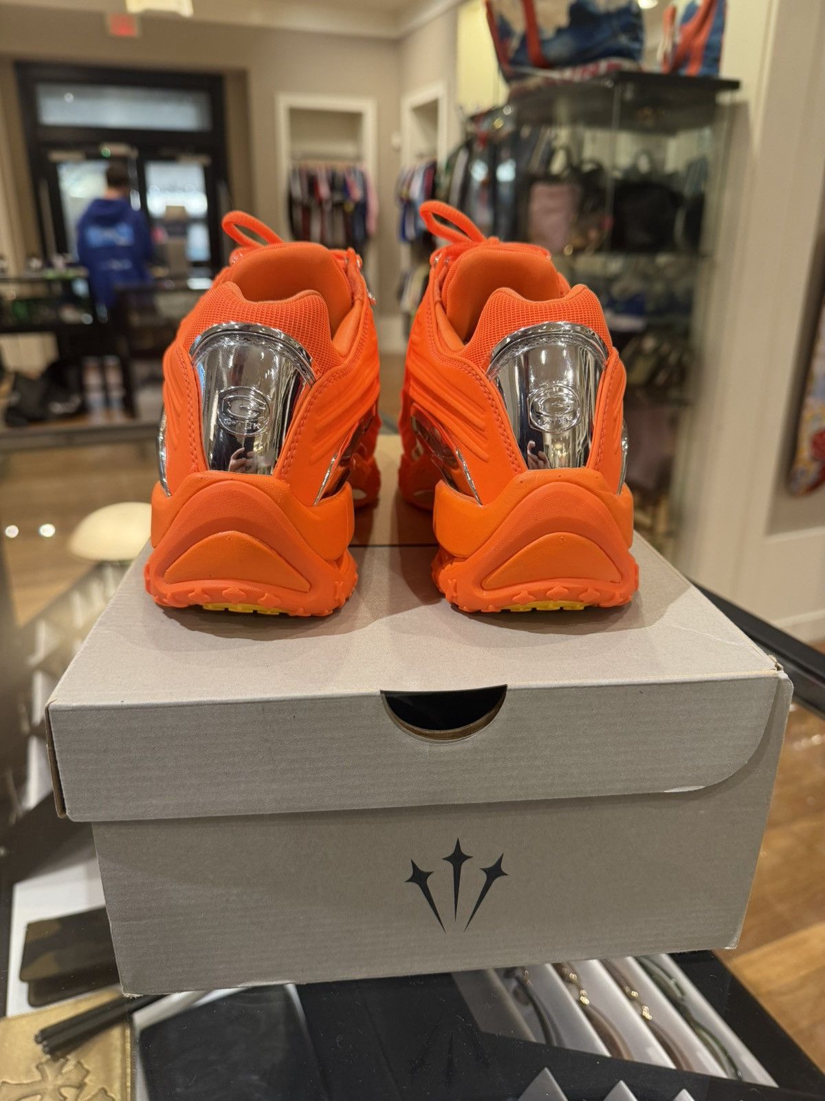 Chrome Hearts × NOCTA × Nike Chrome Hearts Nocta Hot Step 2 Orange Size US 7 / EU 40 - 9 Thumbnail