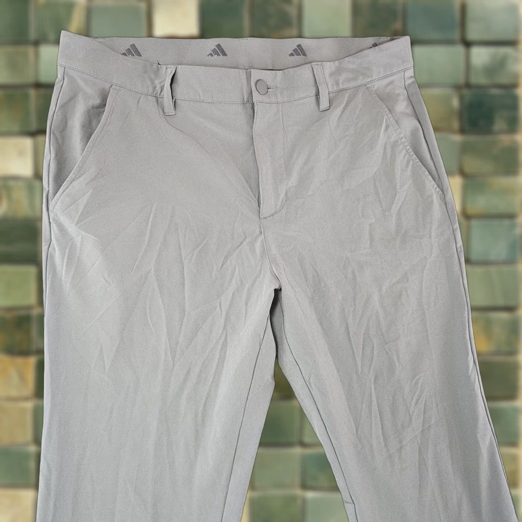 Adidas Adidas Pants Mens 32x30 Gray Golf Slim Tapered Stretch Performance Lightweight Size US 32 / EU 48 - 1 Thumbnail