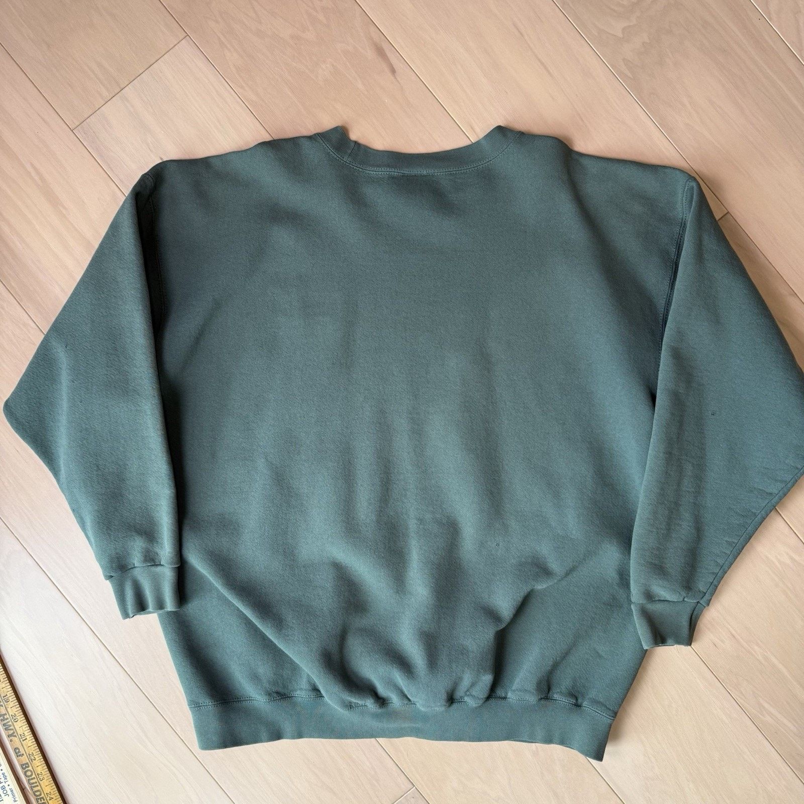 Nike Vintage Nike Sweatshirt XL Green 90s Made in USA Fleece Size US XL / EU 56 / 4 - 8 Thumbnail