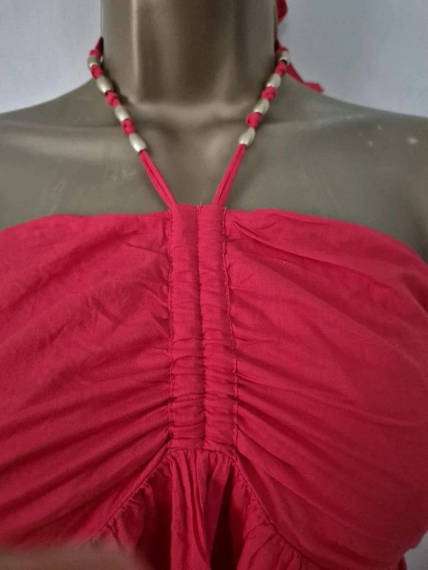 Vintage Vintage mini dress halterneck Size M / US 6-8 / IT 42-44 - 8 Thumbnail