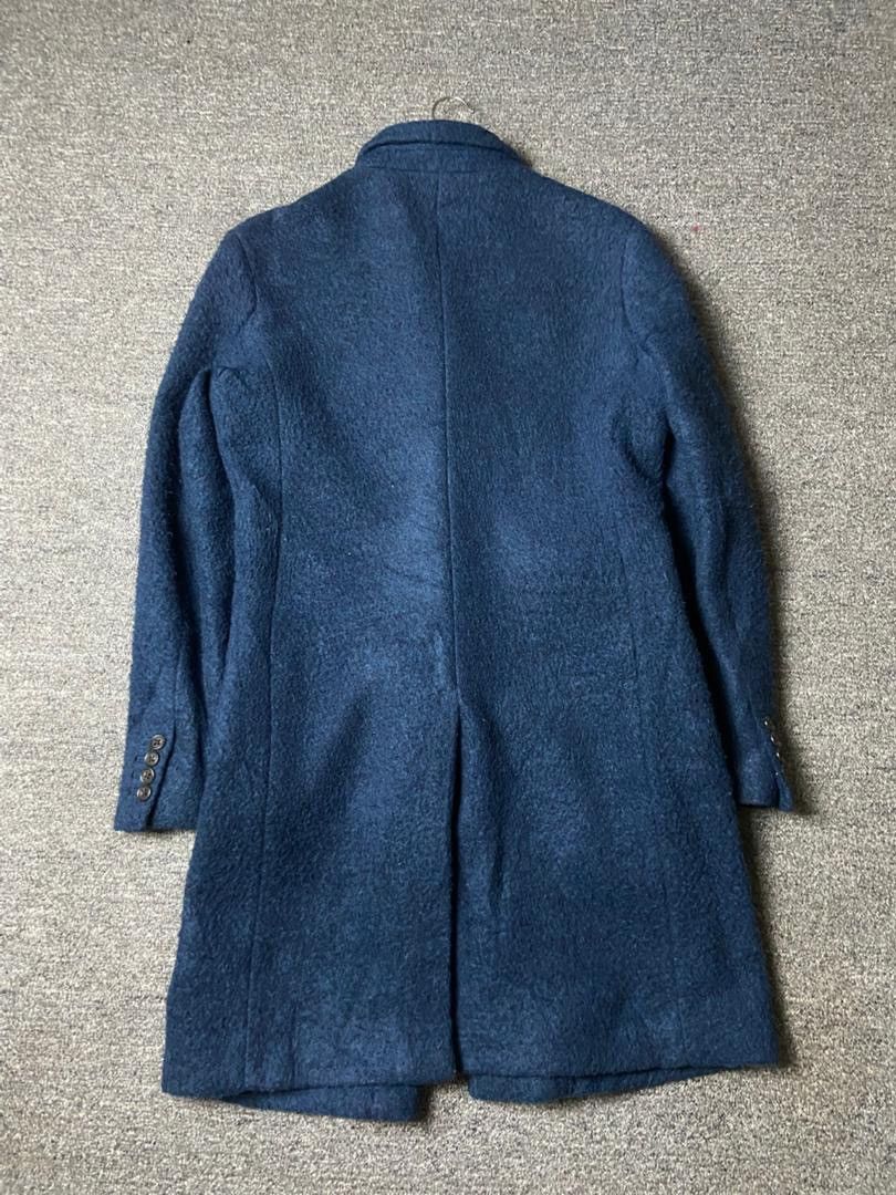 Katharine Hamnett London Hamnett Wool Blend Single Breasted Long Coat (174) Size US M / EU 48-50 / 2 - 2 Thumbnail