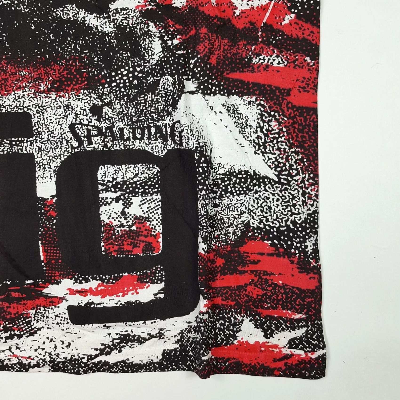 Spalding VINTAGE Spalding T-Shirt Shirt Men XL Red 90s AOP Graphic Print Sports Volleyball 90s Retro Crew Neck Short Sleeve Size US L / EU 52-54 / 3 - 3 Thumbnail