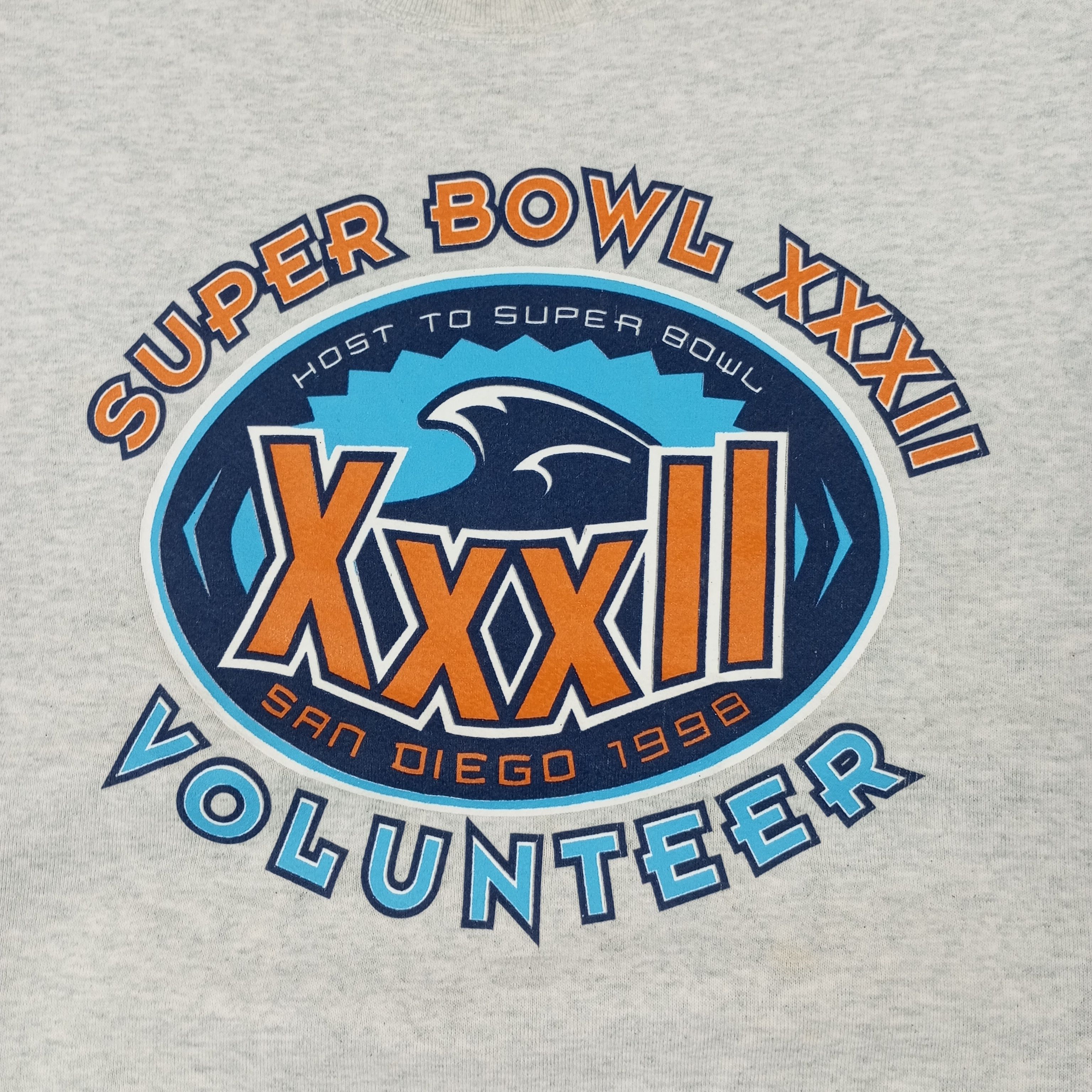 NFL Super Bowl Pro Player Sports Vintage Sweatshirt c254n3 Size US XL / EU 56 / 4 - 2 Thumbnail