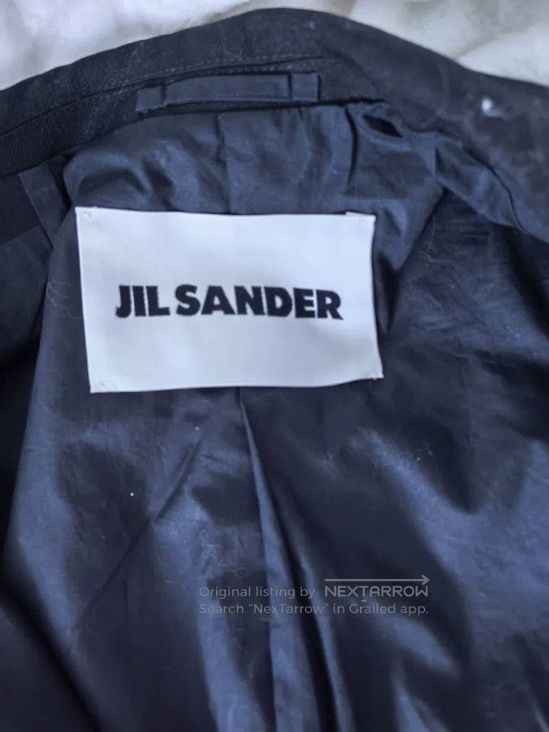 Jil Sander Jil Sander size 48 Black wool coat Size M / US 6-8 / IT 42-44 - 2 Thumbnail