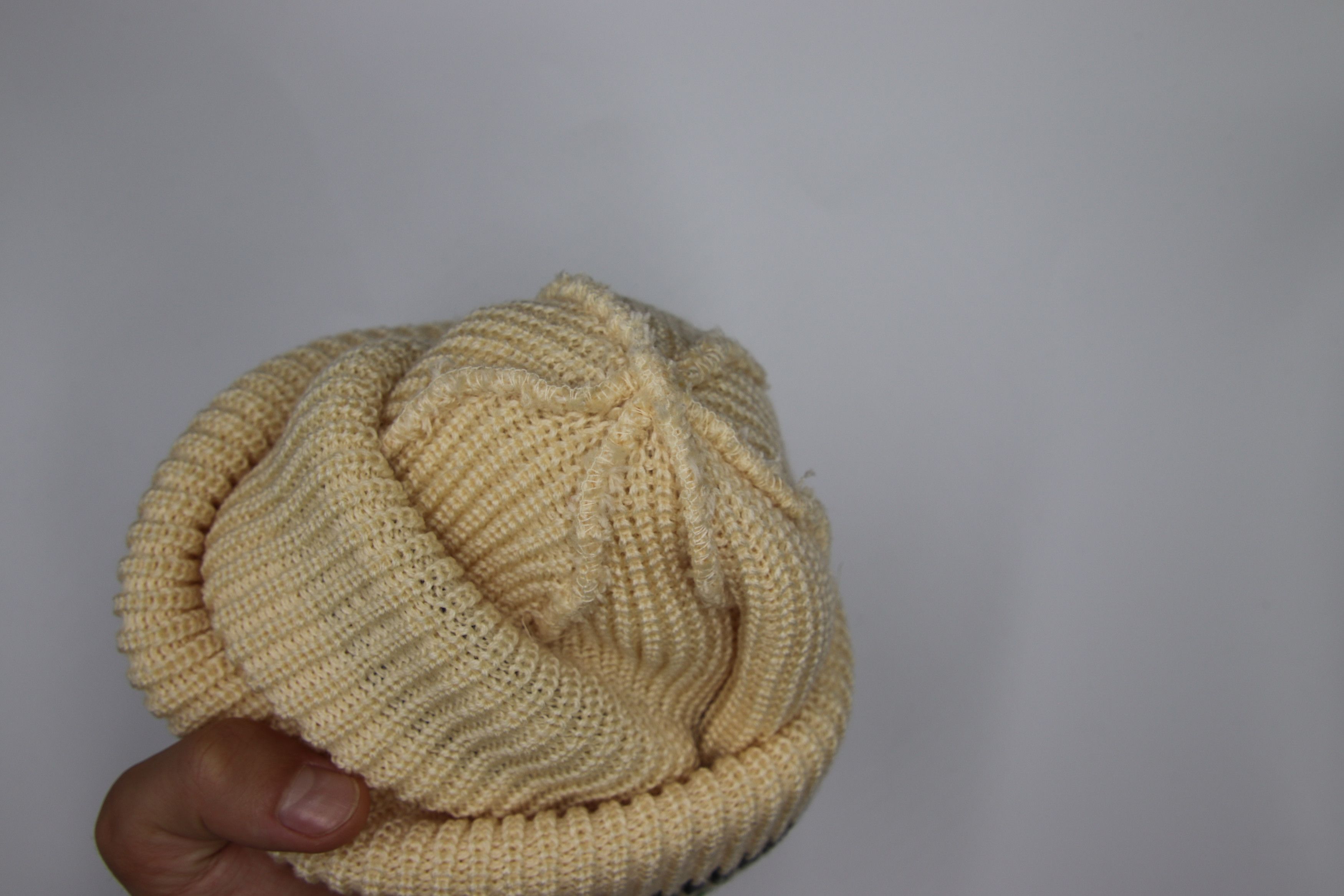Other Dime Beanie Striped Beige no tag Size ONE SIZE - 3 Thumbnail