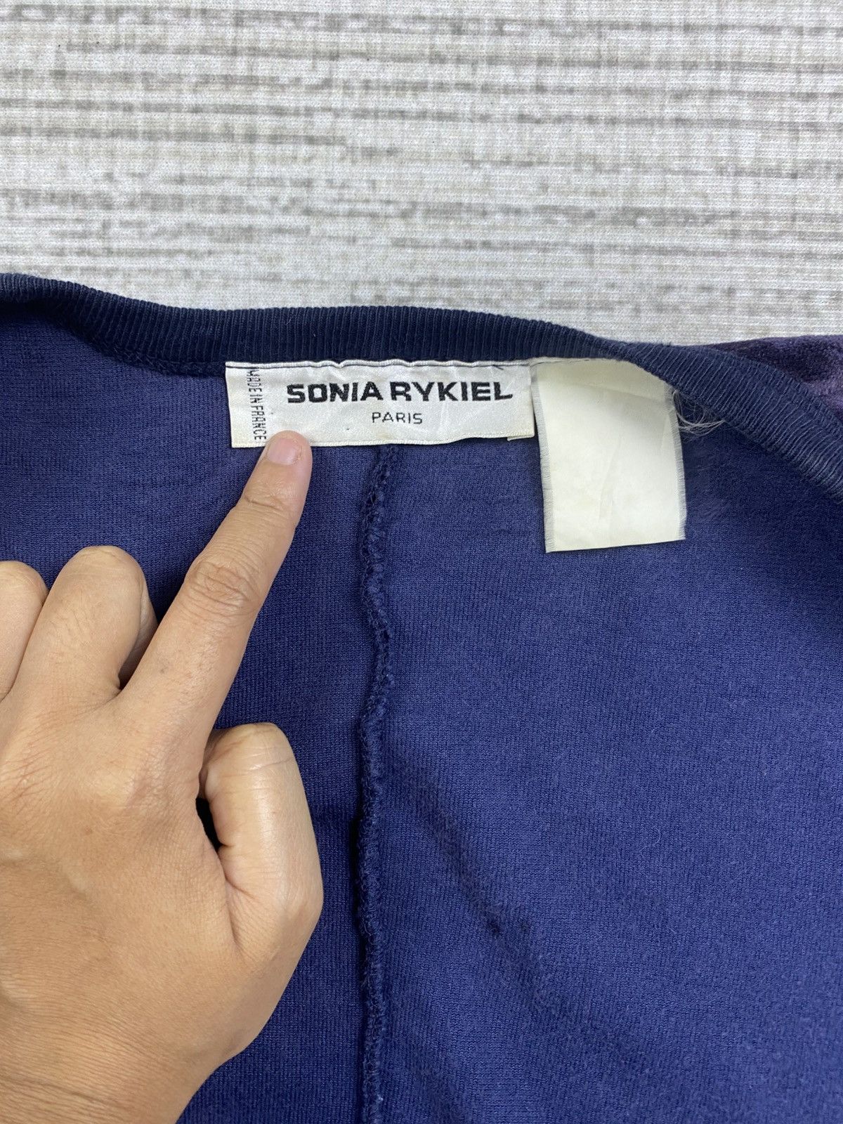Sonia Rykiel Vintage Sonia Rykiel France Luxury Velvet Multibutton Jacket Size L / US 10 / IT 46 - 7 Thumbnail