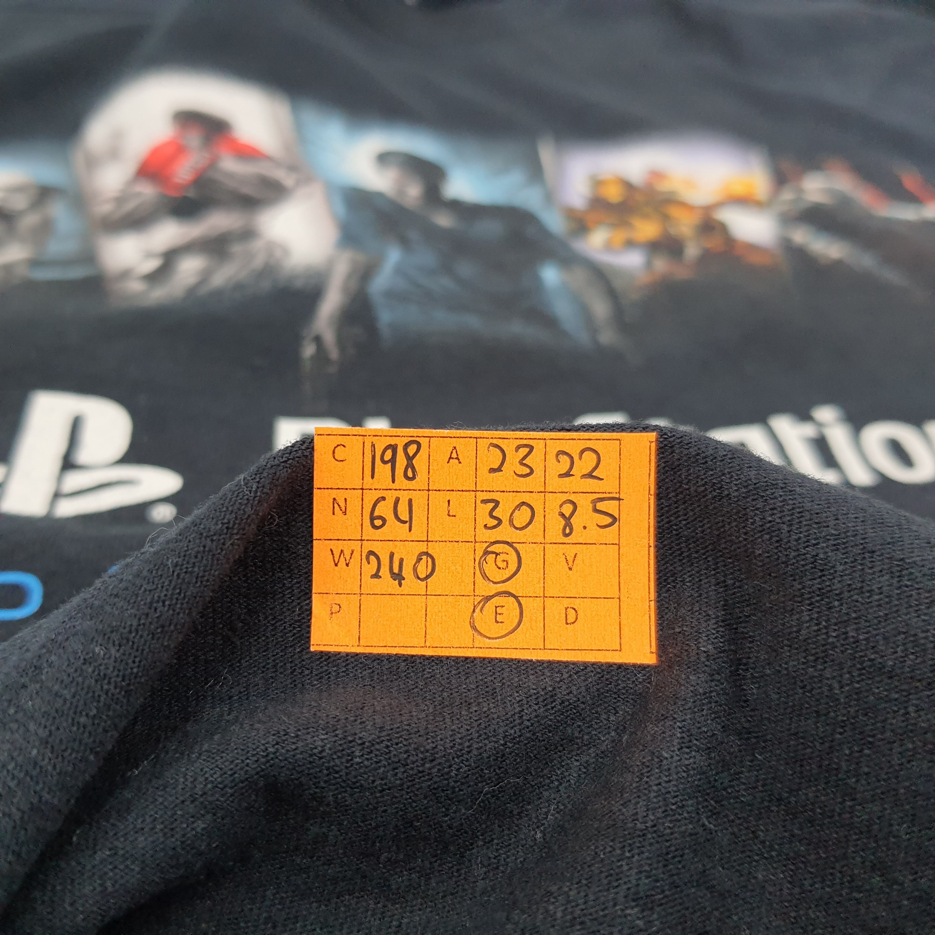 Playstation × The Game × Vintage Vintage Playstation Game Experience 2015 Tshirt Size US XL / EU 56 / 4 - 6 Thumbnail