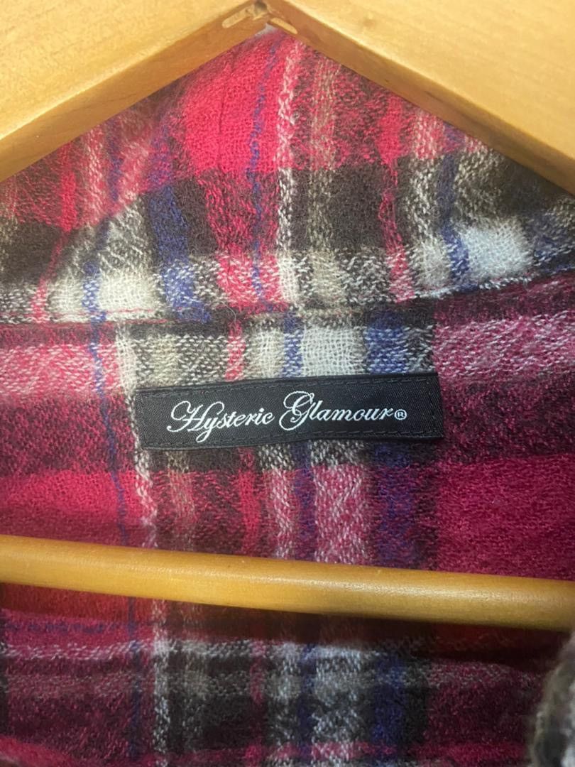 Flannel × Hysteric Glamour Hysteric glamour wool button up turtleneck shirt Size S / US 4 / IT 40 - 7 Thumbnail