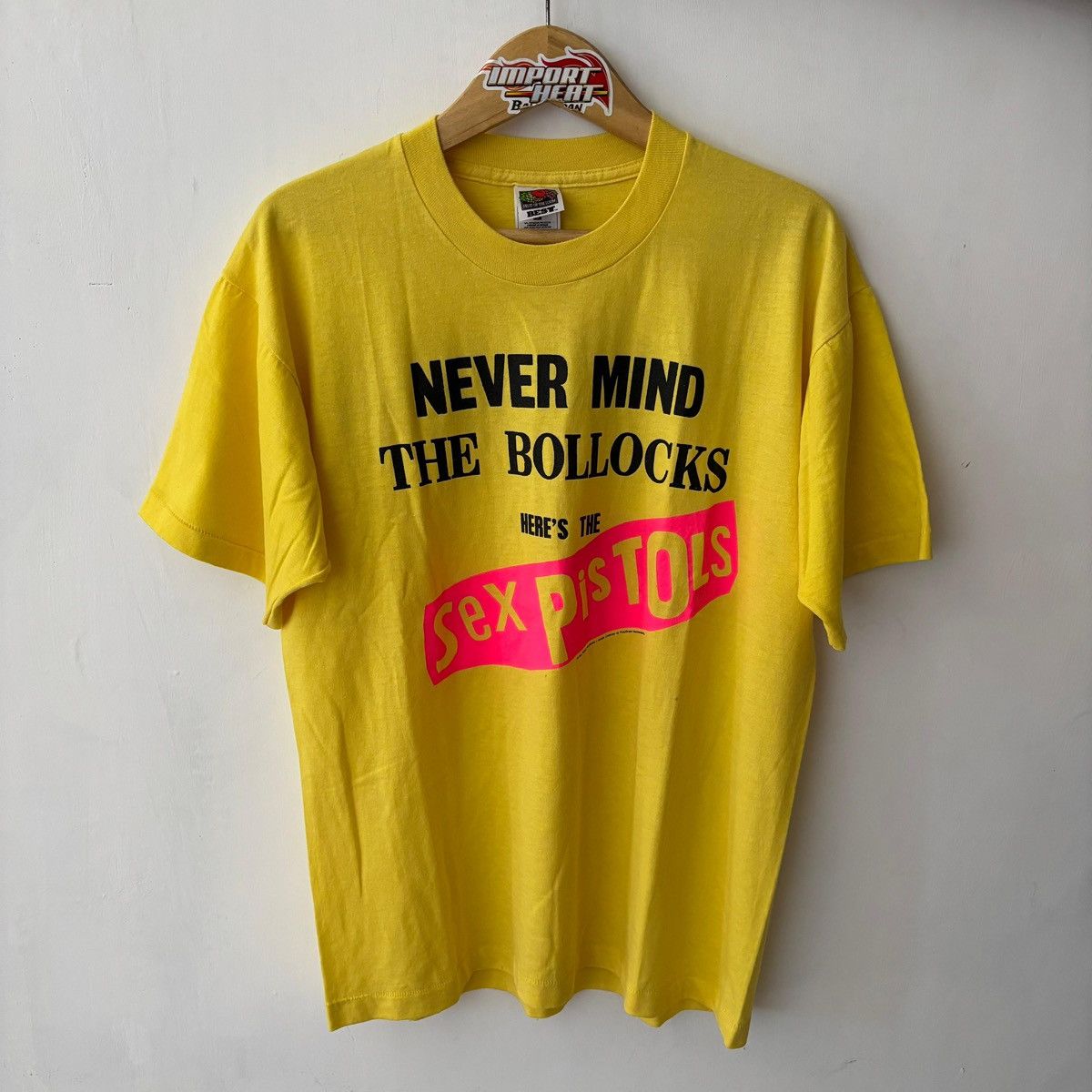 Fruit Of The Loom 1996 Sex Pistols The Filthy Lucre Tour Vintage Shirt Size US L / EU 52-54 / 3 - 1 Thumbnail