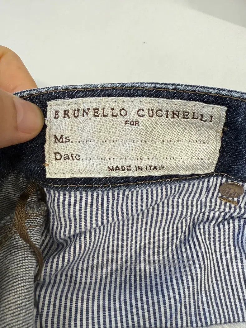 Brunello Cucinelli Brunello Cucinelli Stretch denim pants Size 25" / US 0 / IT 36 - 4 Thumbnail