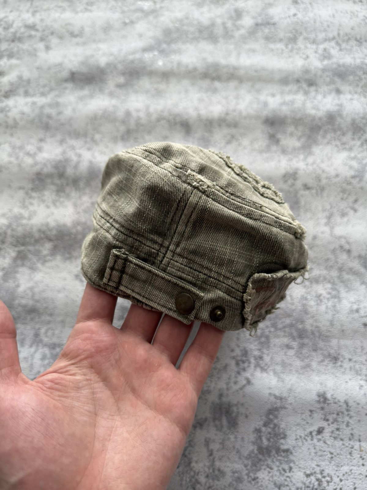 Billabong Vintage Billabong Surf Y2K Patchwork Military Cap Hat Size ONE SIZE - 5 Thumbnail