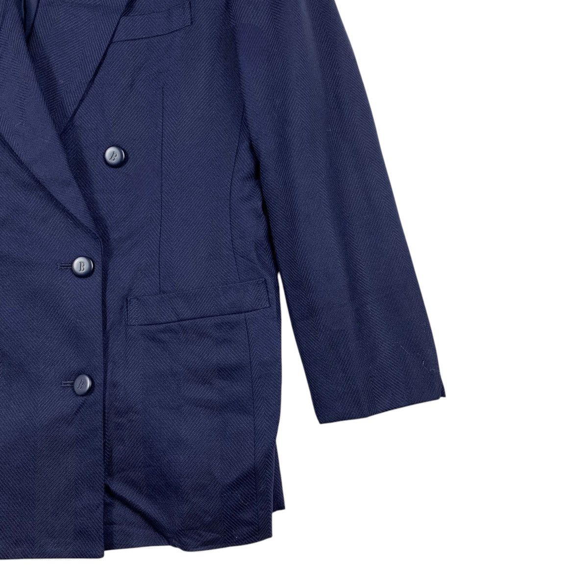 Burberry × Vintage Vintage BURBERRYS England Designer Blazer Coat Jacket Size US M / EU 48-50 / 2 - 6 Thumbnail