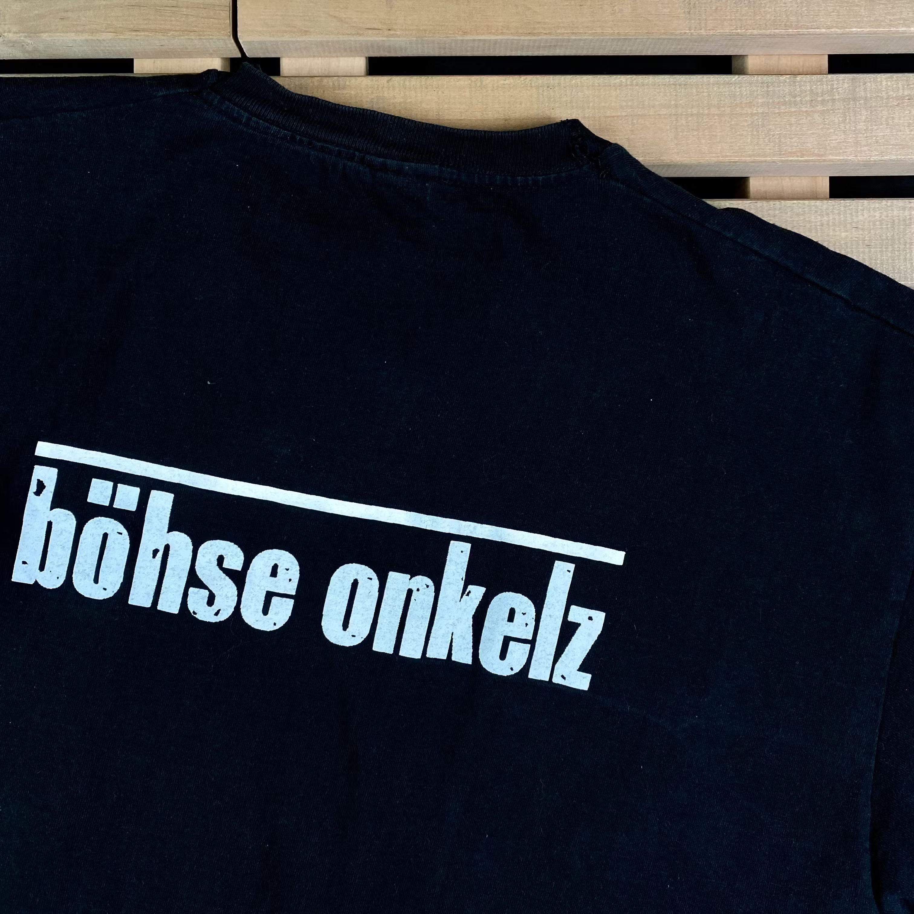 Band Tees Mens Vintage T Shirt Bohse Onkelz Size XXL 2XL Size US XXL / EU 58 / 5 - 6 Thumbnail