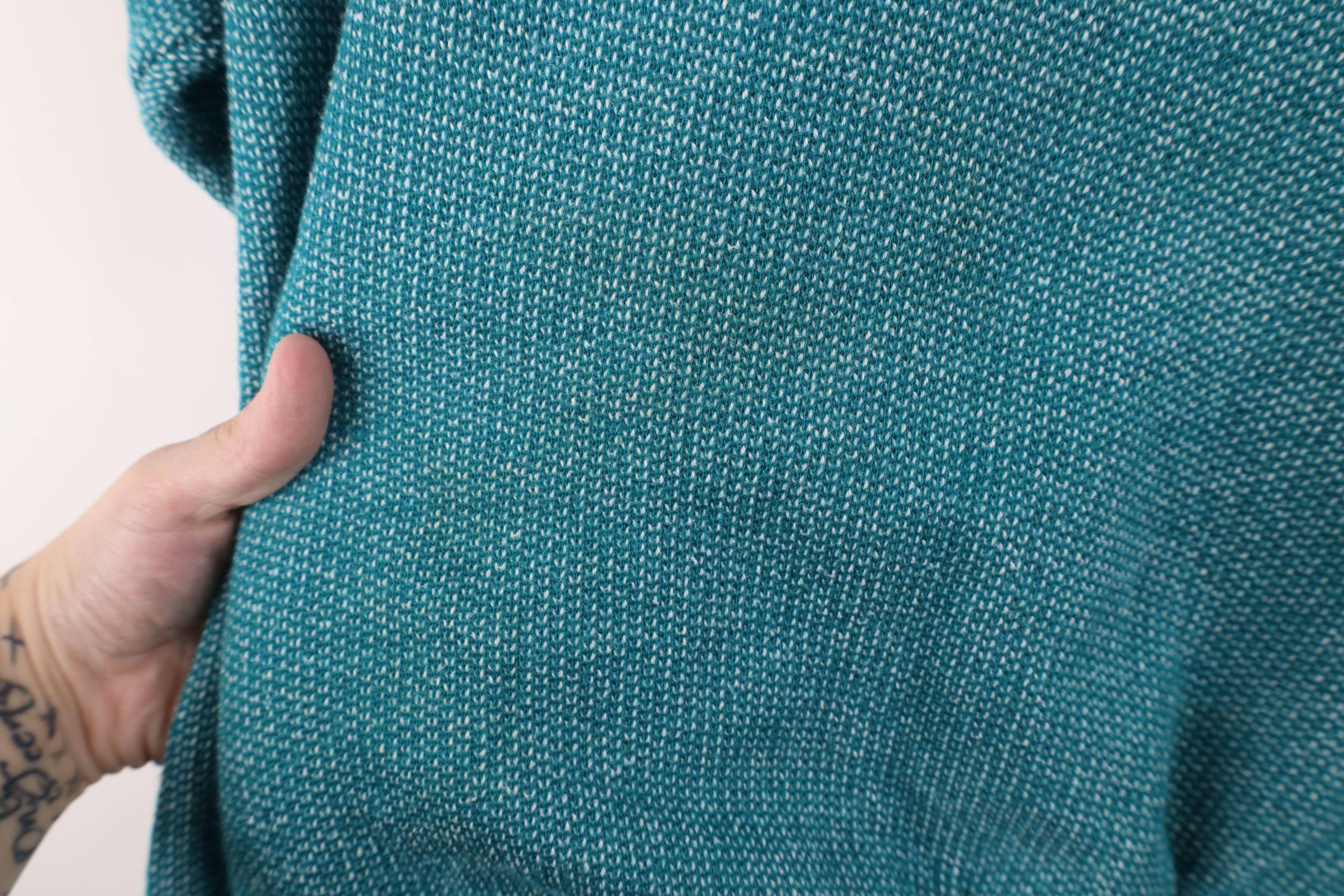 Vintage Vintage 90s Streetwear Thermal Knit USA Sweatshirt USA Size L / US 10 / IT 46 - 11 Thumbnail