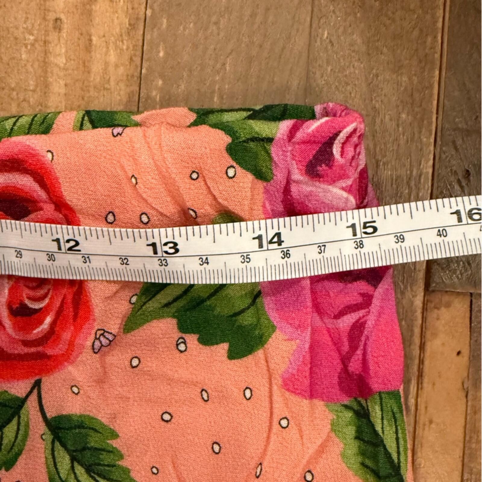 Stella McCartney NWT Spell Aphrodite Bias Pant Floral Boho Straight Leg M Size 32" / US 10 / IT 46 - 9 Thumbnail