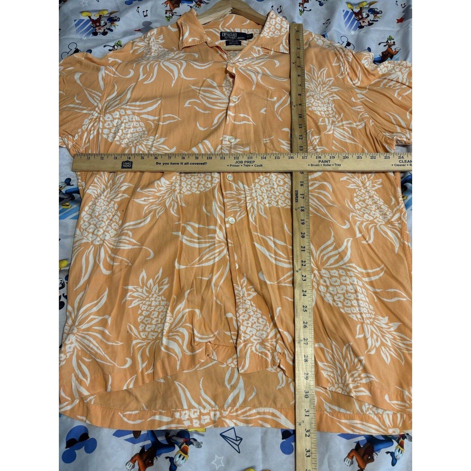 Polo Ralph Lauren Vintage Polo Ralph Lauren Peach Button up Sz Large 90s rare Size US L / EU 52-54 / 3 - 5 Thumbnail