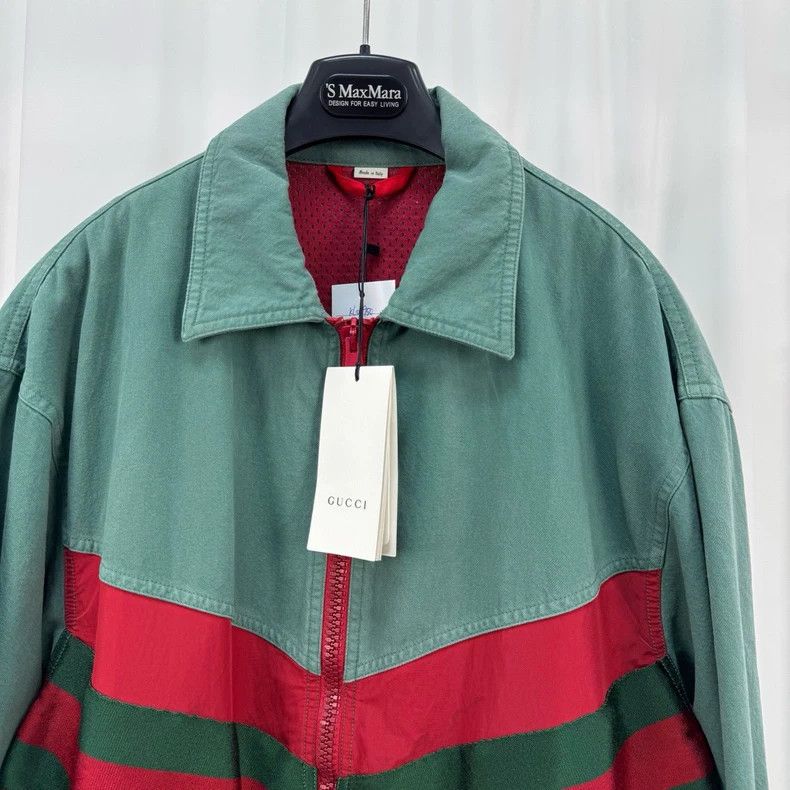 Gucci Gucci Wash the old webbing denim jacket Size US S / EU 44-46 / 1 - 3 Thumbnail