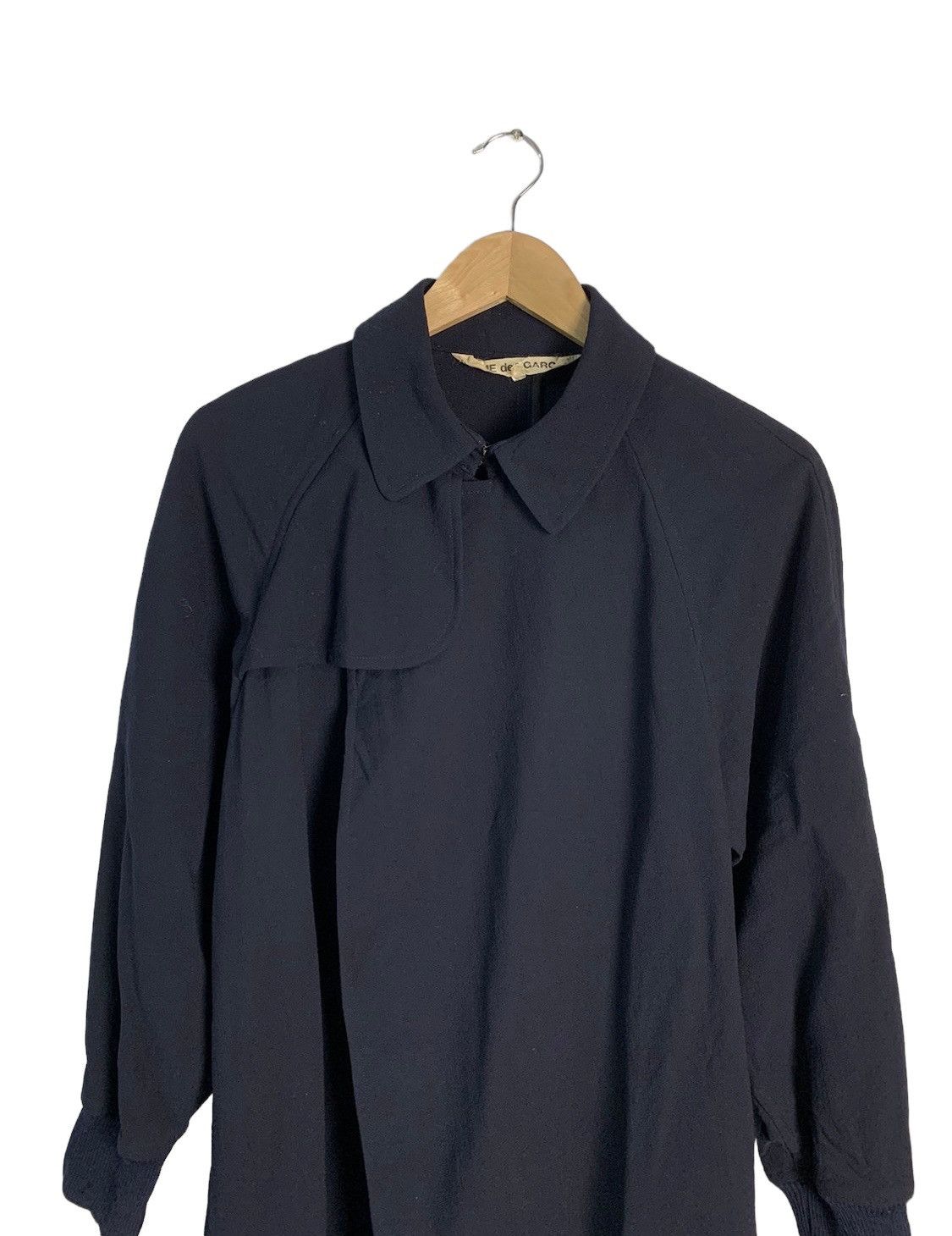 Comme des Garcons Vintage 80s Comme Des Garcons Overcoat Size M / US 6-8 / IT 42-44 - 4 Thumbnail