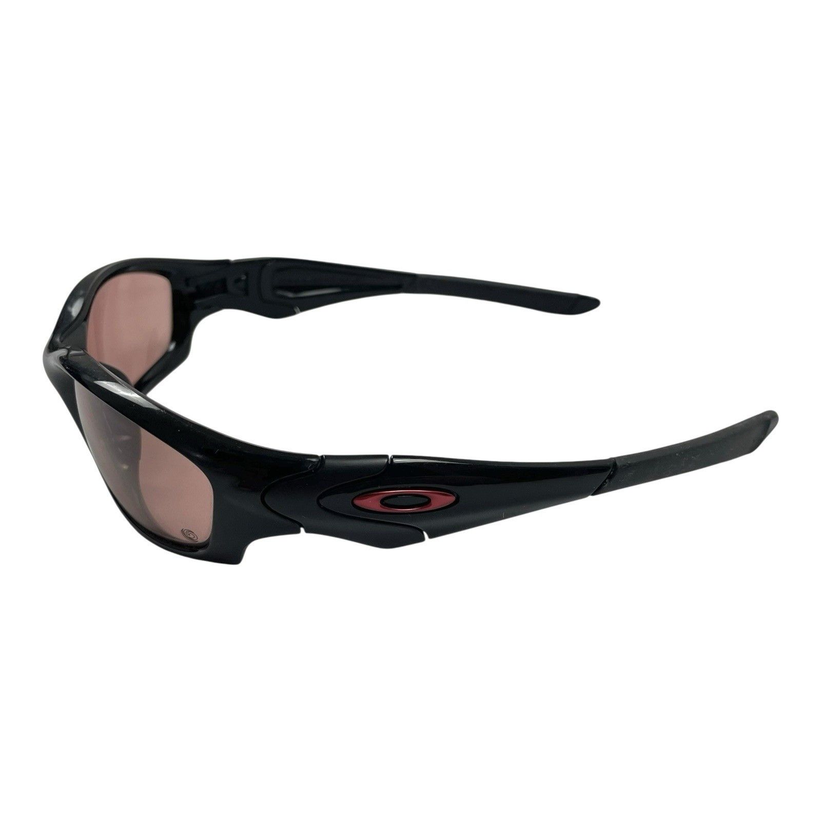 Vintage Oakley Straight Jacket Sunglasses Black Red