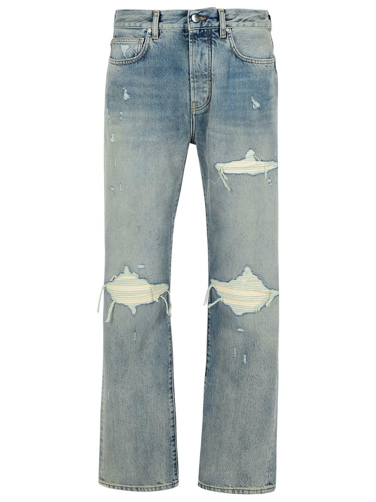 Amiri AMIRI 'Mx1' Light Blue Cotton Jeans Size US 30 / EU 46 - 1 Thumbnail